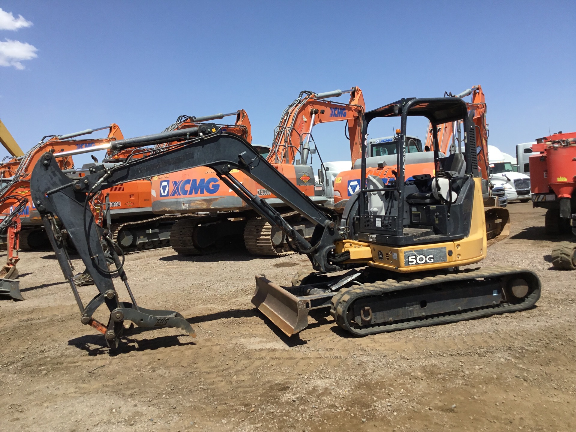 2015 Deere 50G Mini Excavator