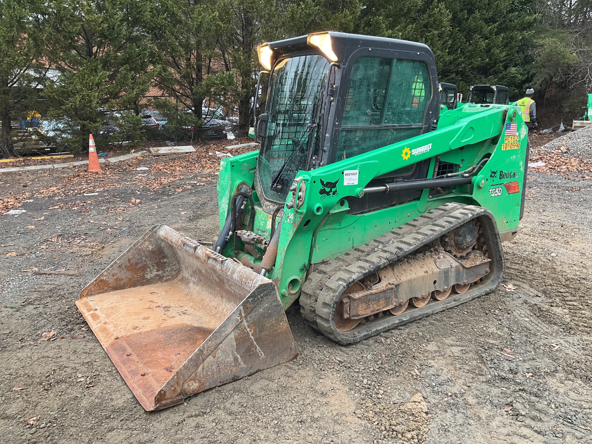 2017 Bobcat T550 Compact Track Loader