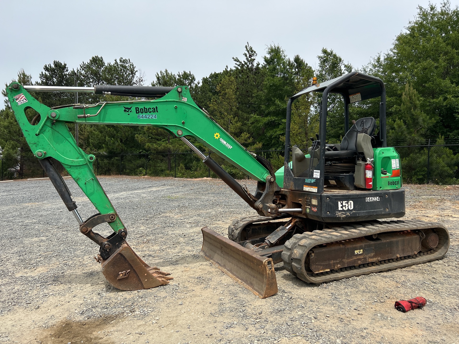 2014 Bobcat E50 Mini Excavator