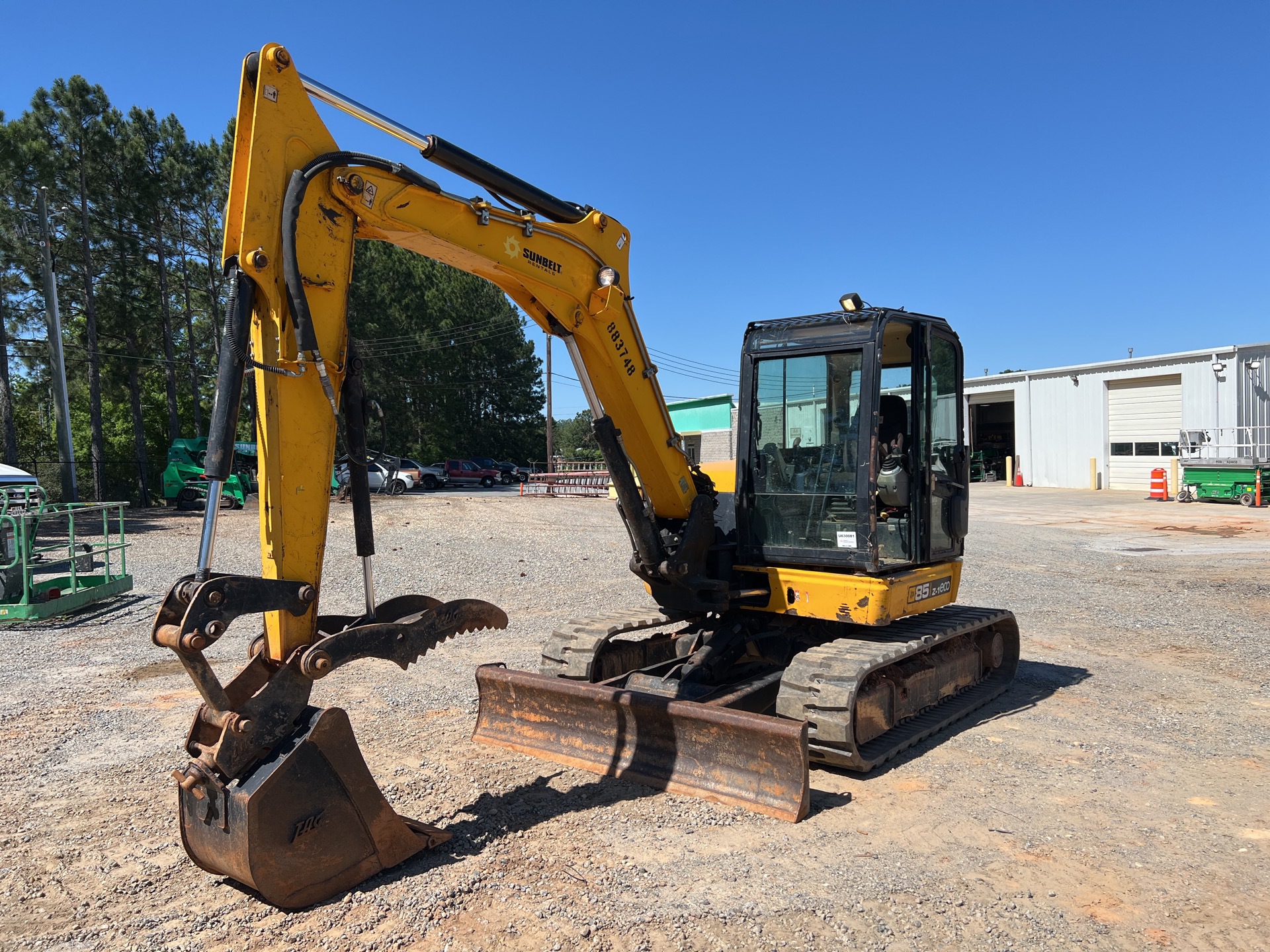 2016 JCB 85Z-1 Eco Mini Excavator