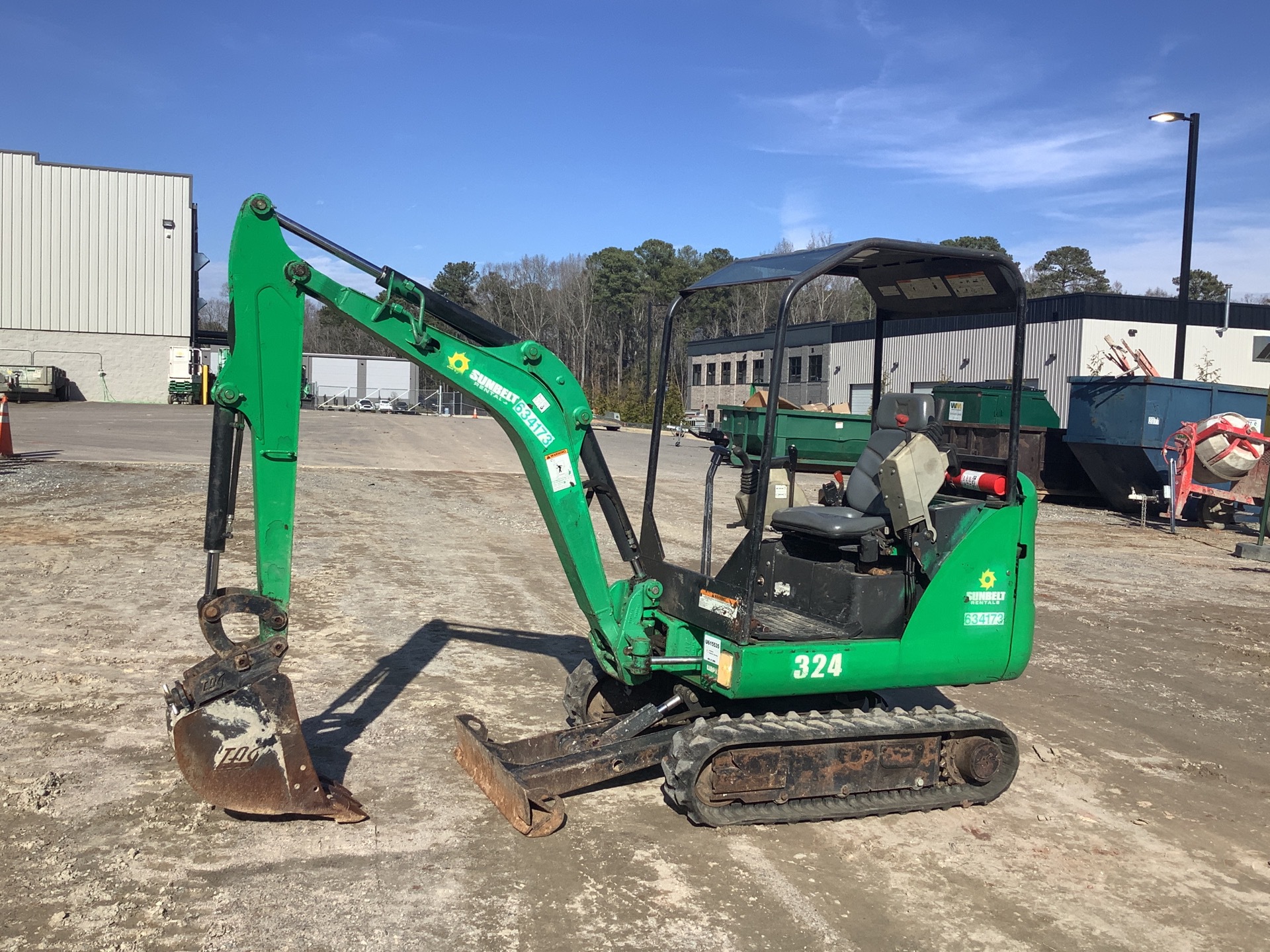 2014 Bobcat 324 Mini Excavator