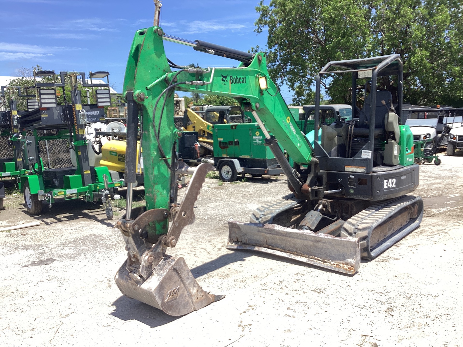 2016 Bobcat E42 Mini Excavator