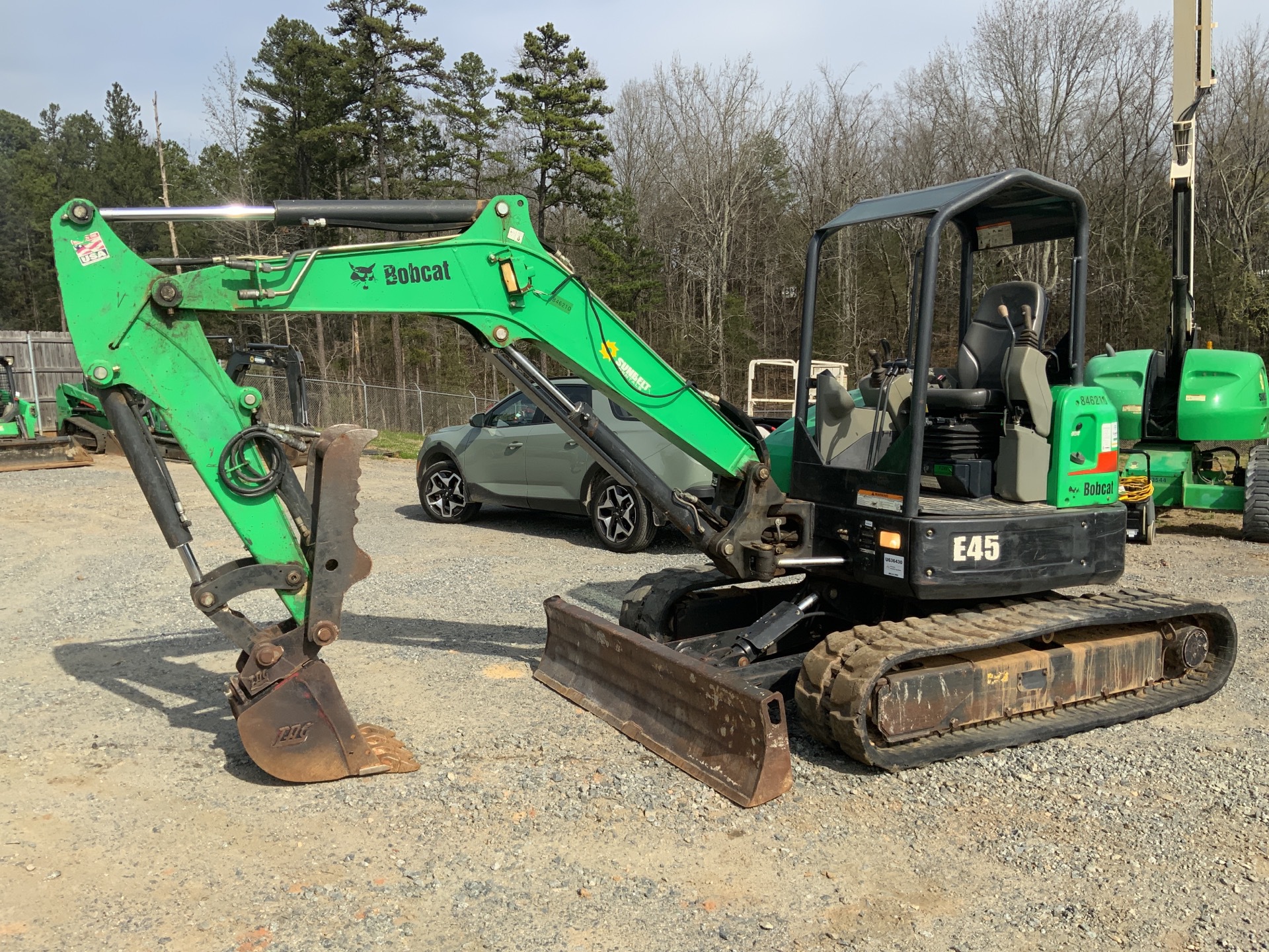 2016 Bobcat E45 Mini Excavator