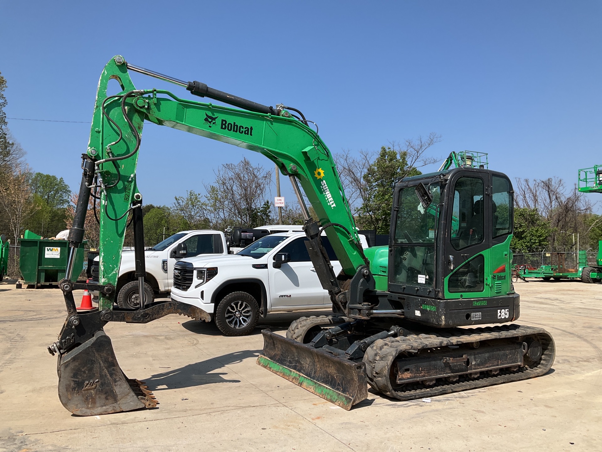 2016 Bobcat E85 Mini Excavator