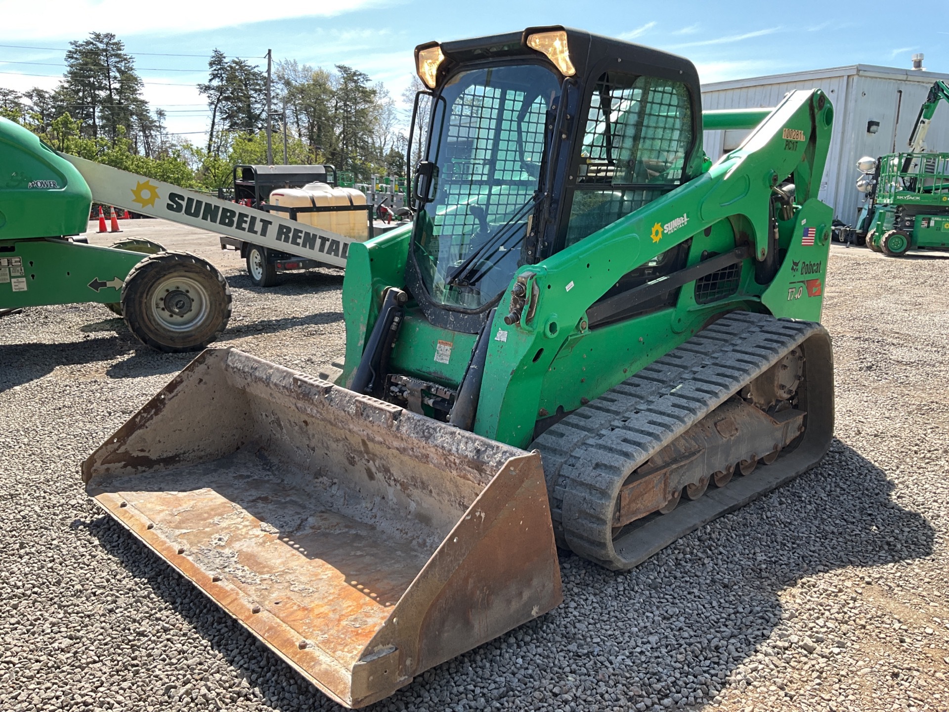 2017 Bobcat T740 Compact Track Loader