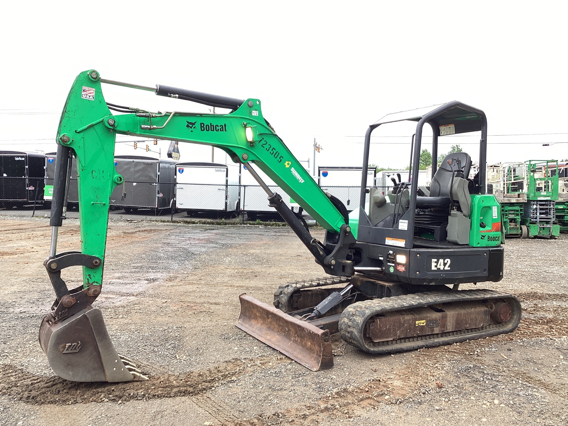 2015 Bobcat E42 Mini Excavator