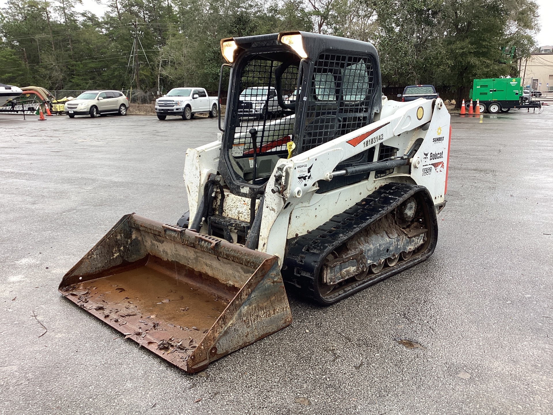 2018 Bobcat T550 Compact Track Loader