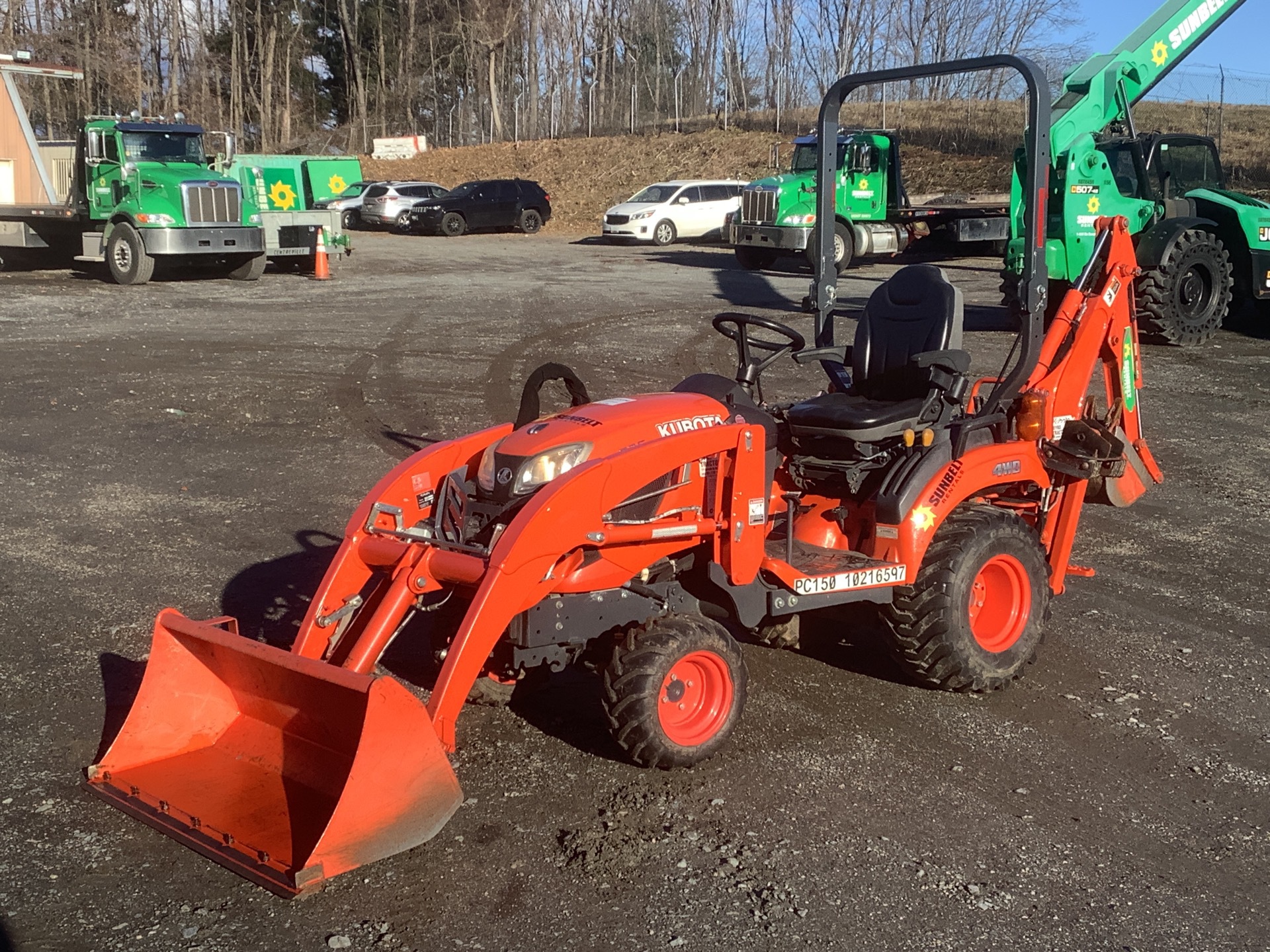 2019 Kubota BX23S 4x4 Backhoe Loader