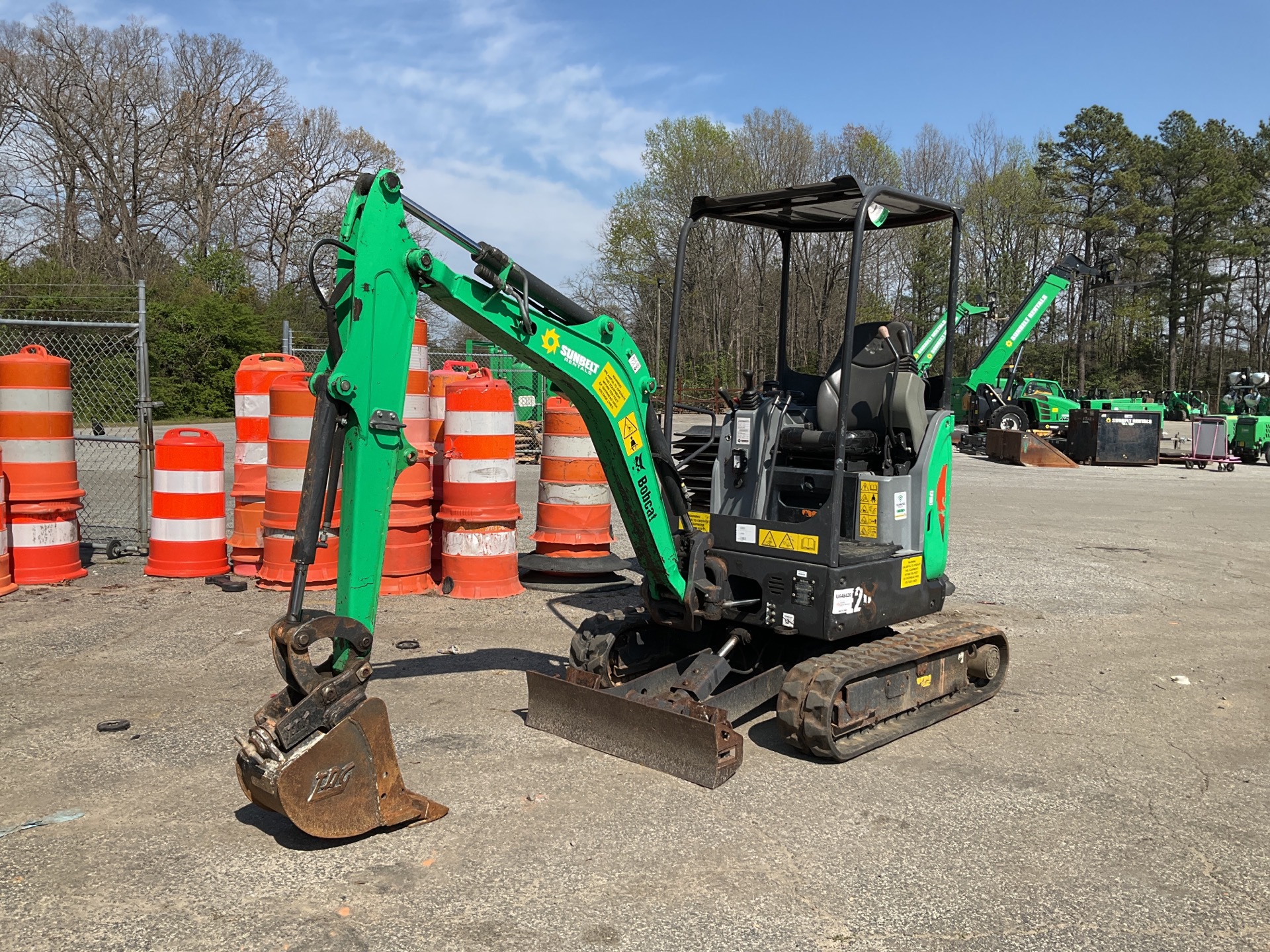 2017 Bobcat E20 Mini Excavator