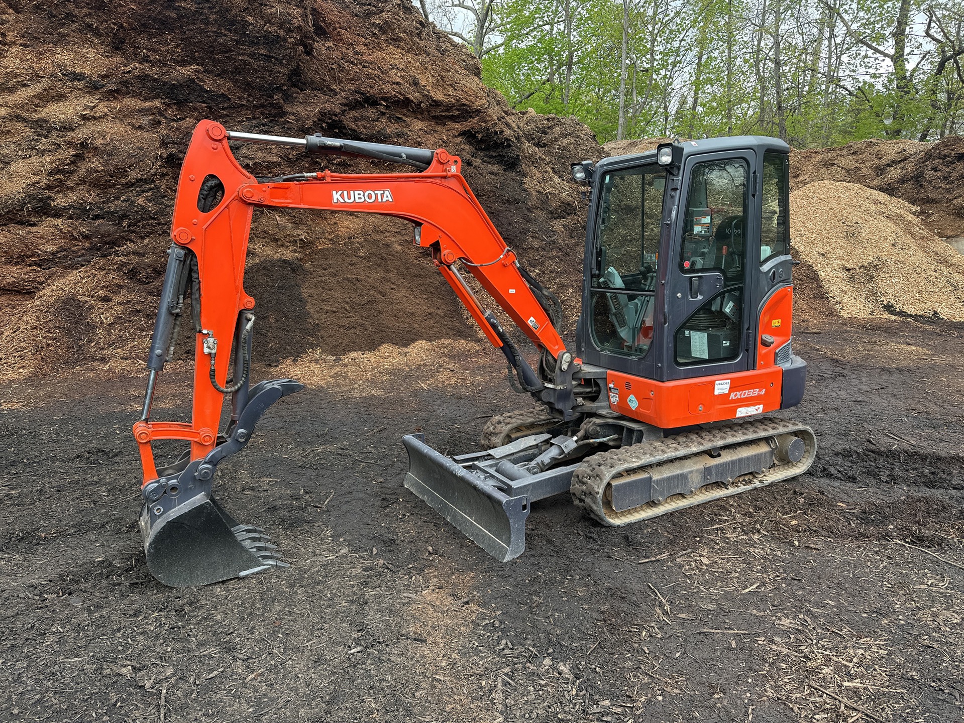 2017 Kubota KX033-4 Mini Excavator