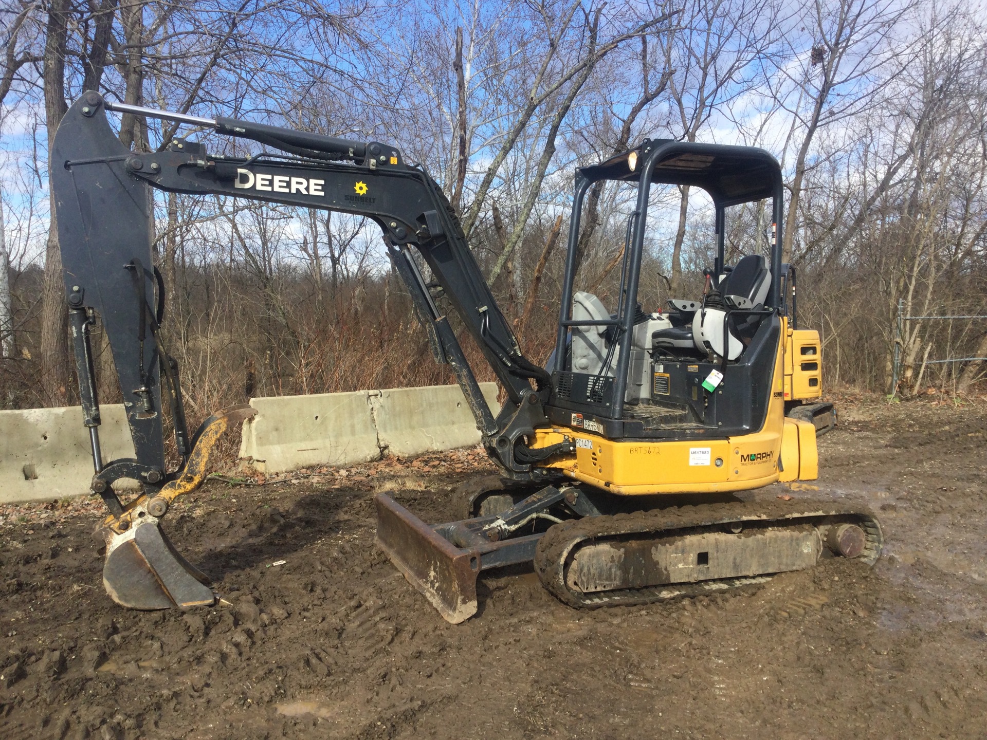 2016 John Deere 35G Mini Excavator