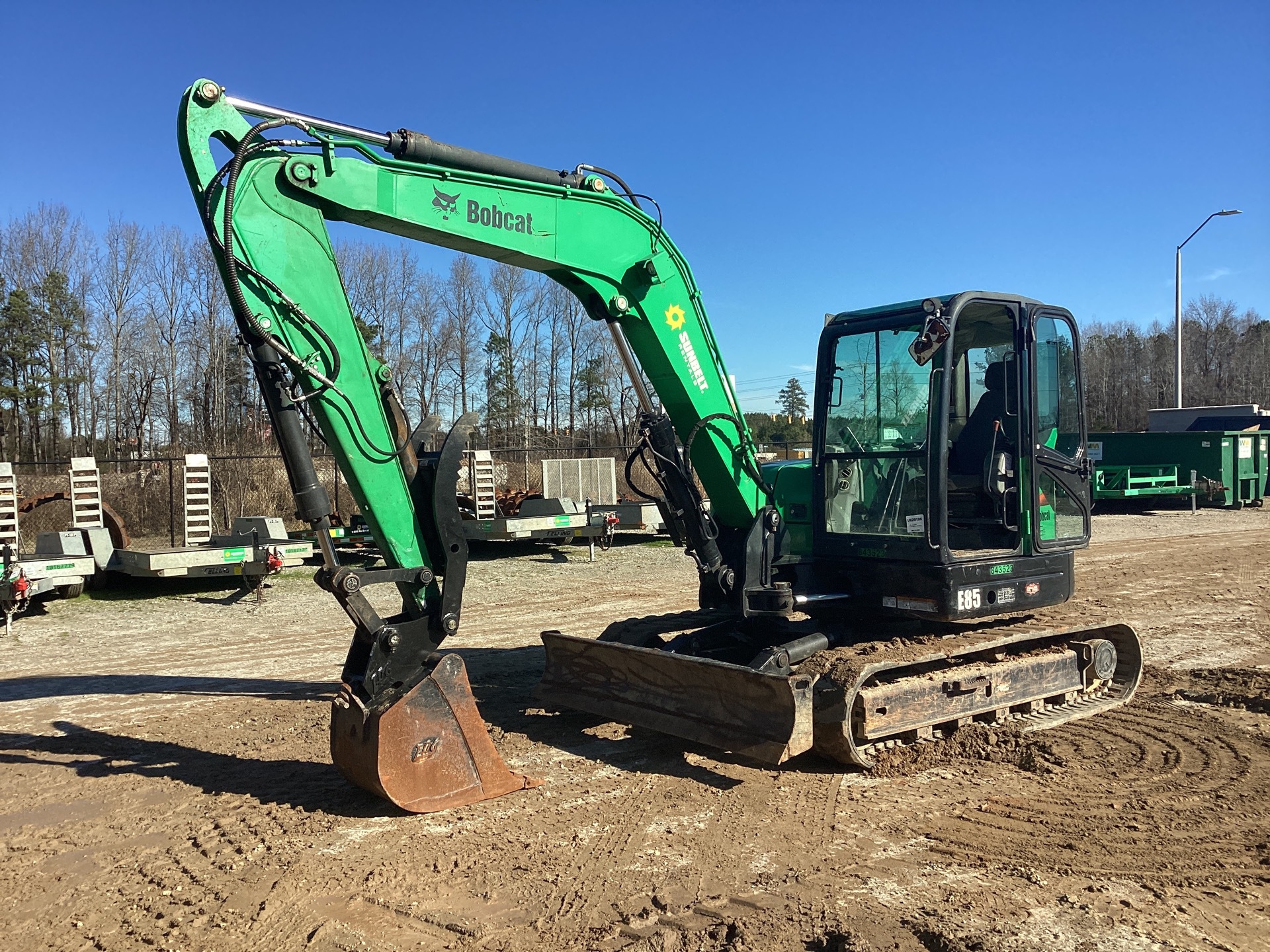 2016 Bobcat E85 Mini Excavator