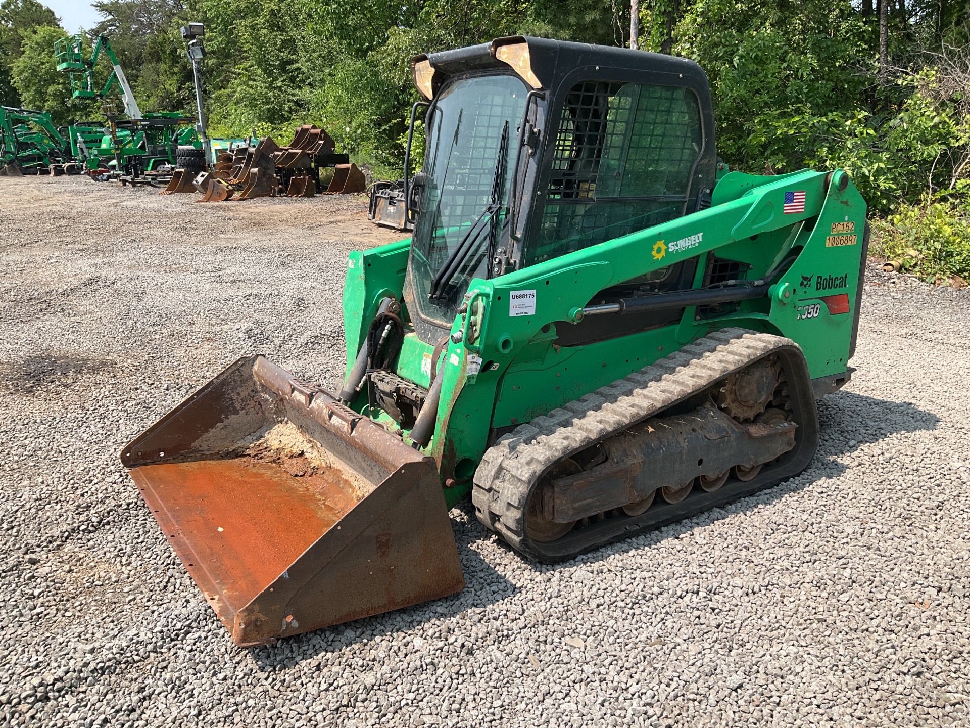 2017 Bobcat T550 Compact Track Loader