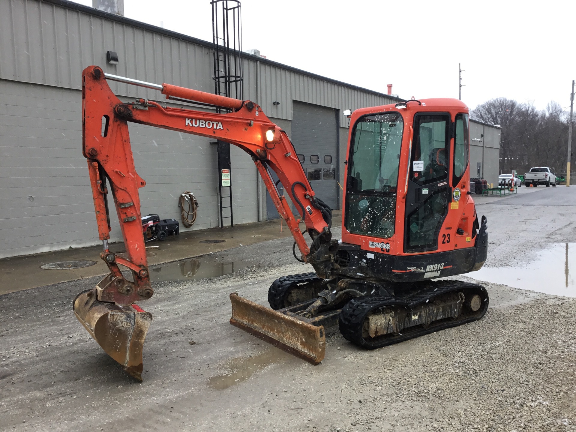 2015 Kubota KX91-3S2 Mini Excavator