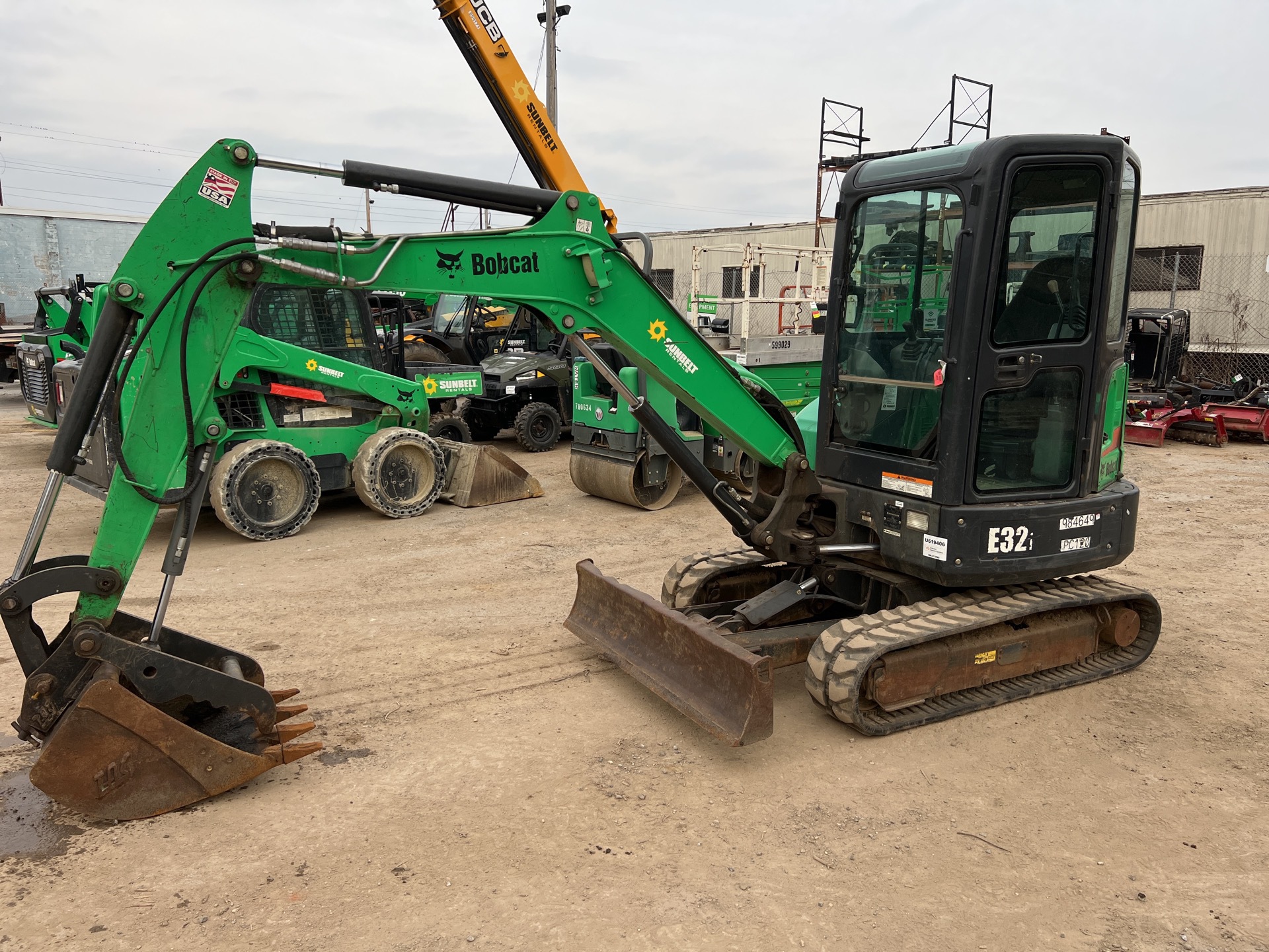 2017 Bobcat E32i Mini Excavator