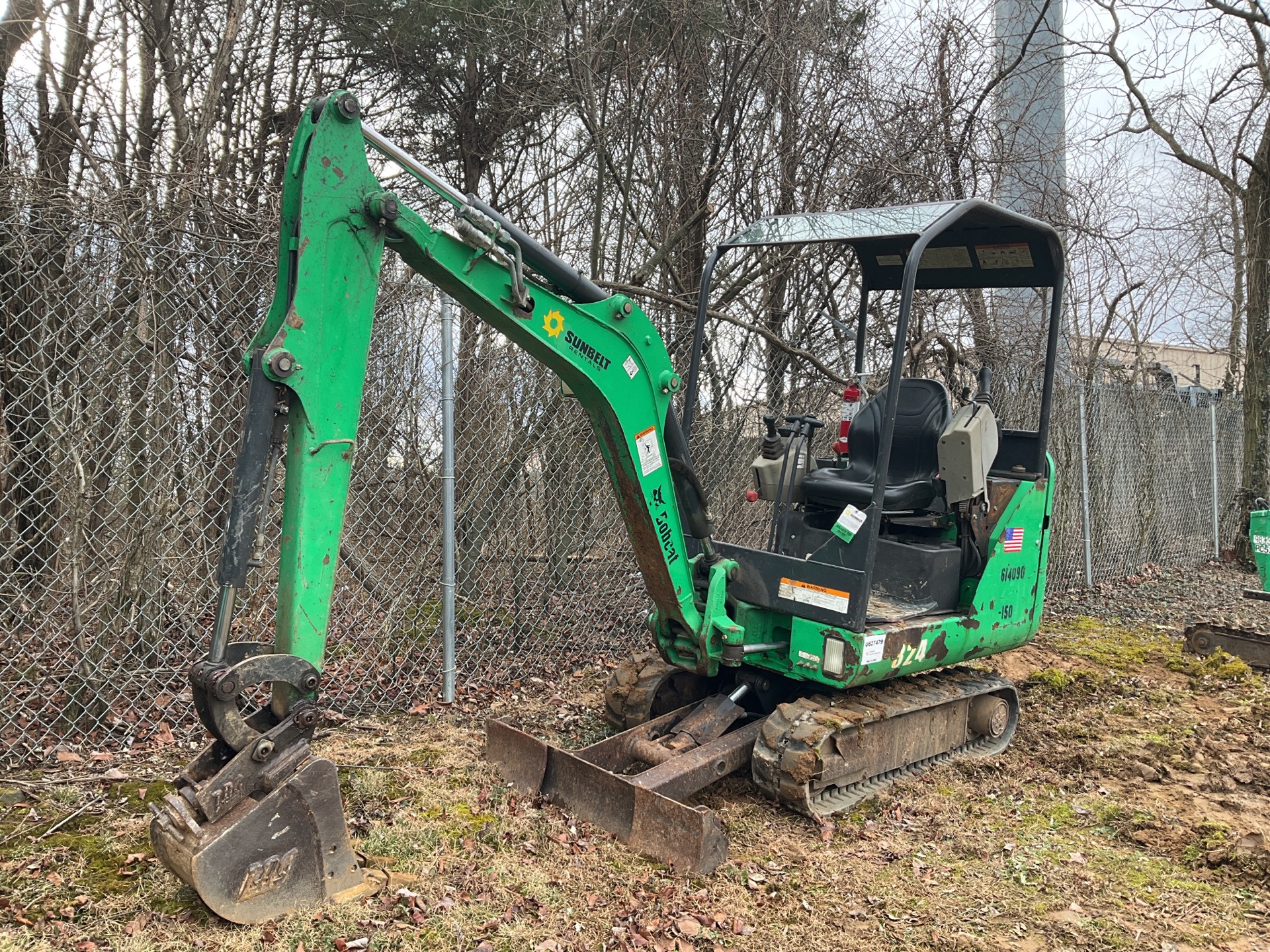 2014 Bobcat 324 Mini Excavator