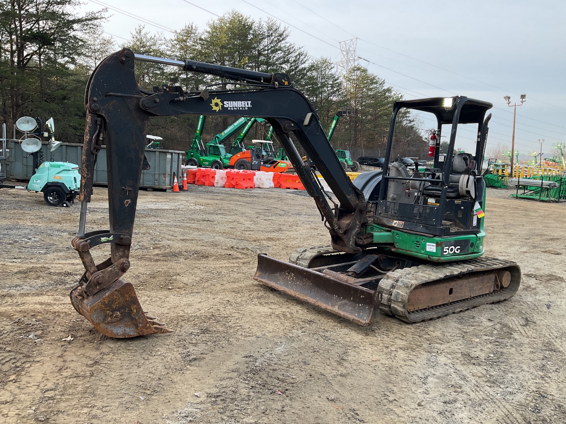 2016 John Deere 50G Mini Excavator