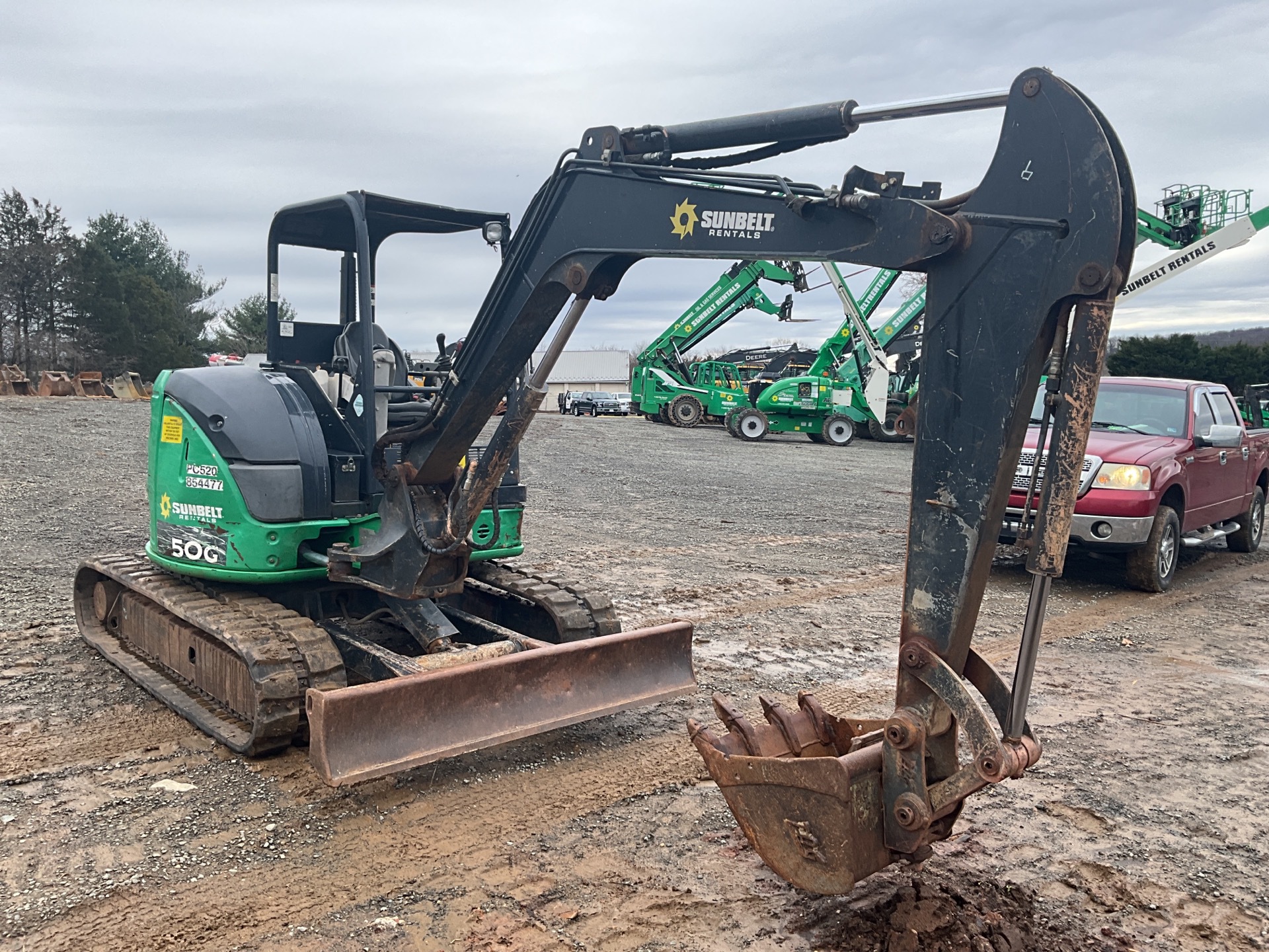 2016 John Deere 50G Mini Excavator