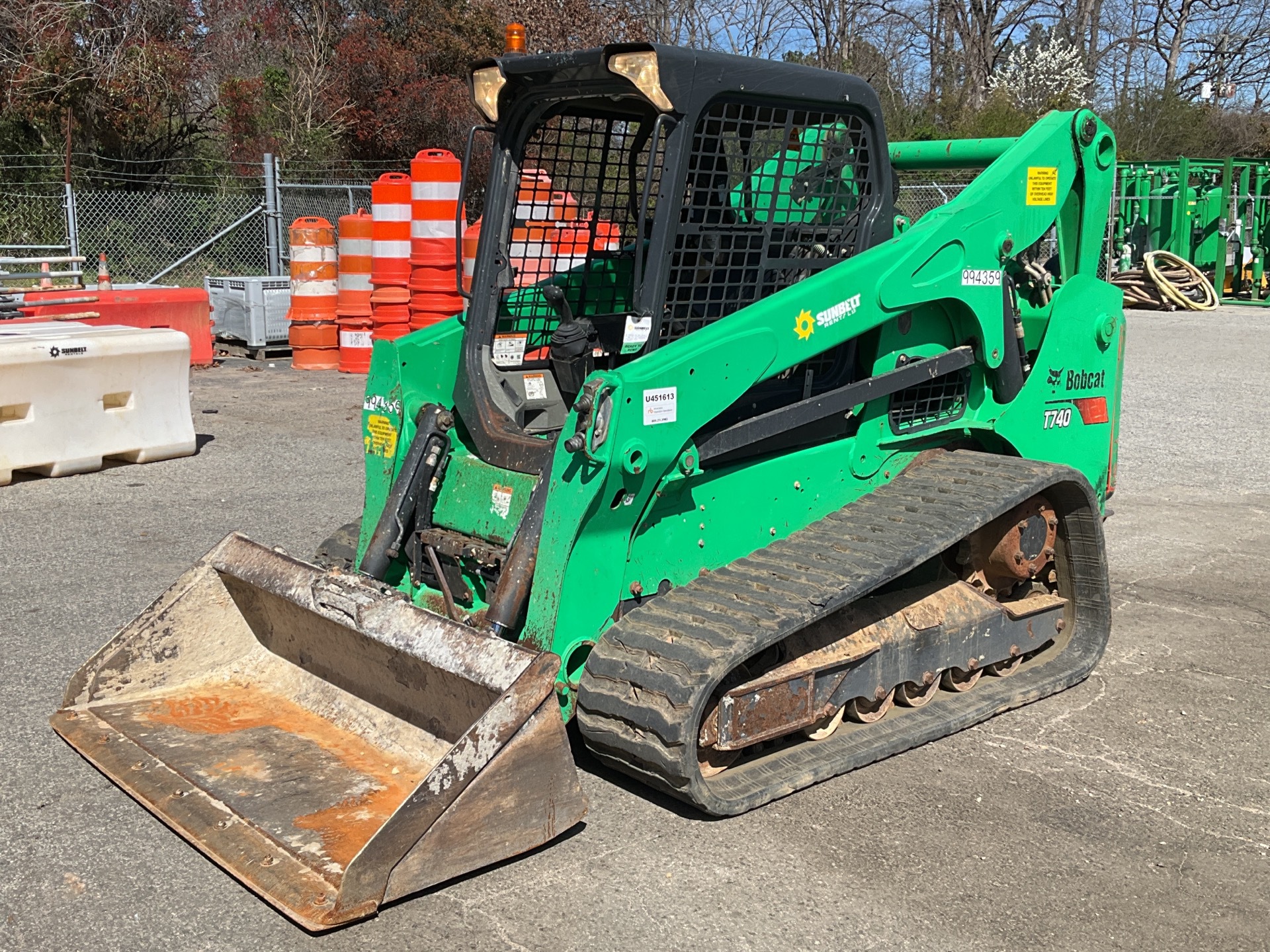 2017 Bobcat T740 Compact Track Loader