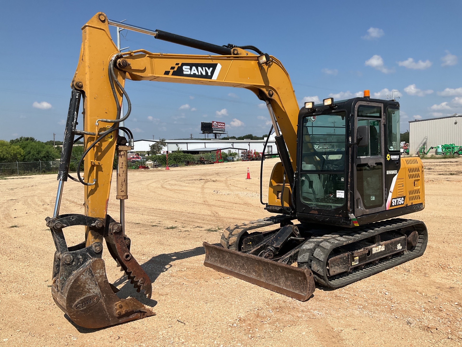 2017 Sany SY75C Mini Excavator