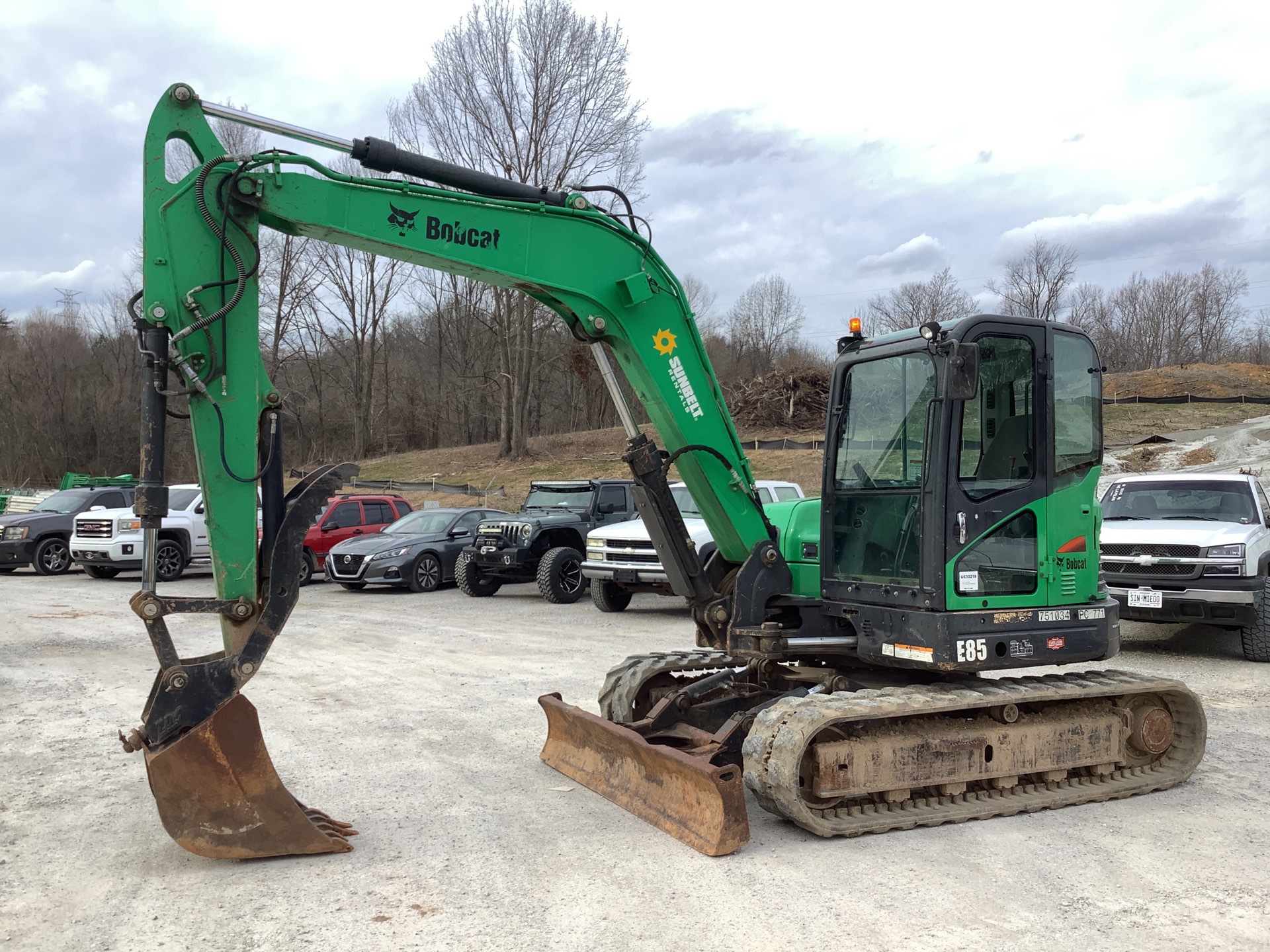 2015 Bobcat E85 Mini Excavator