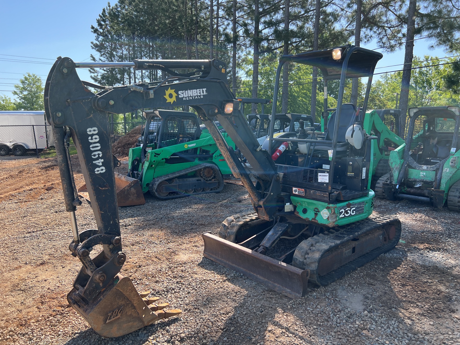 2016 John Deere 26G Mini Excavator