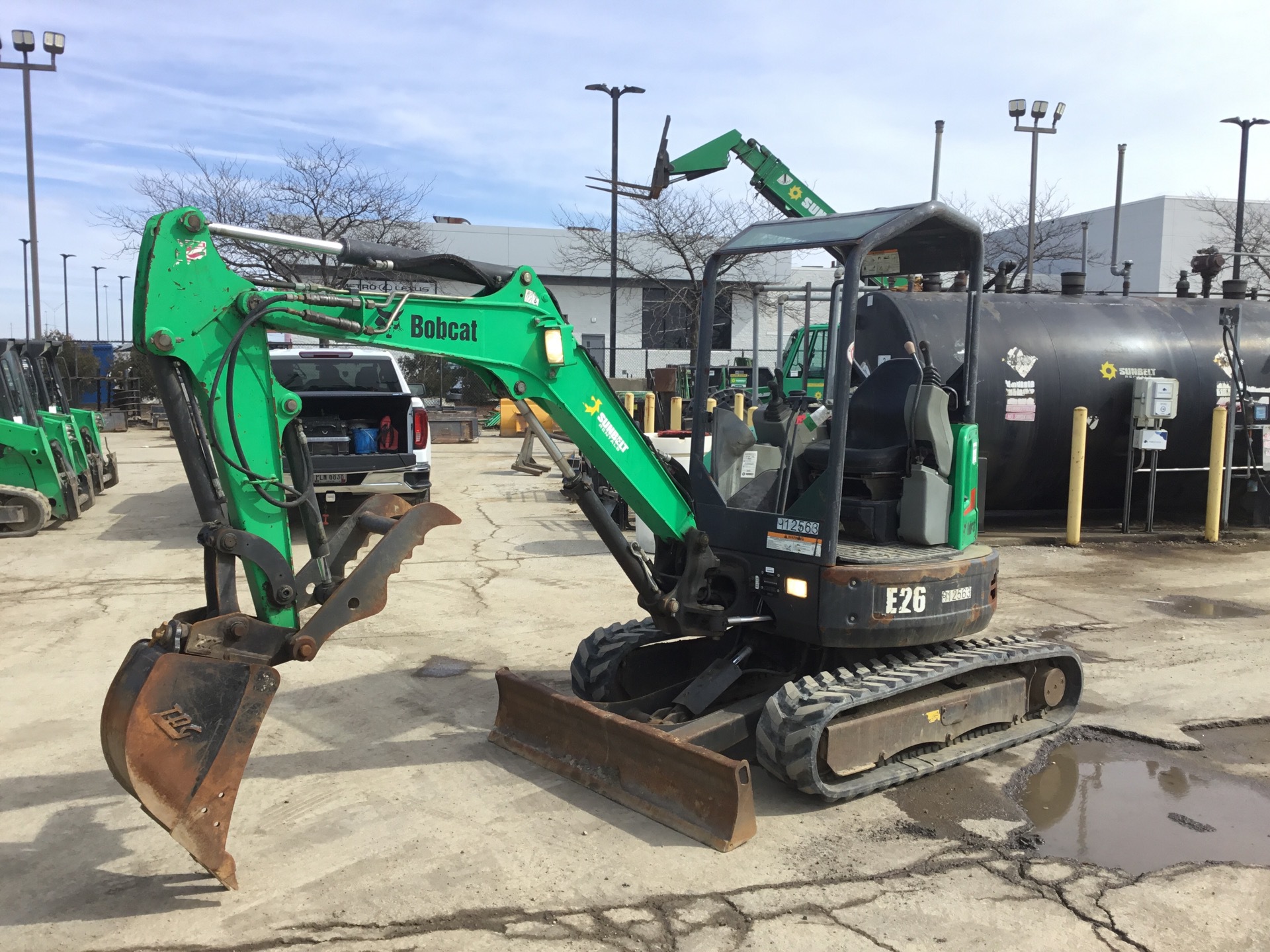 2016 Bobcat E26 Mini Excavator