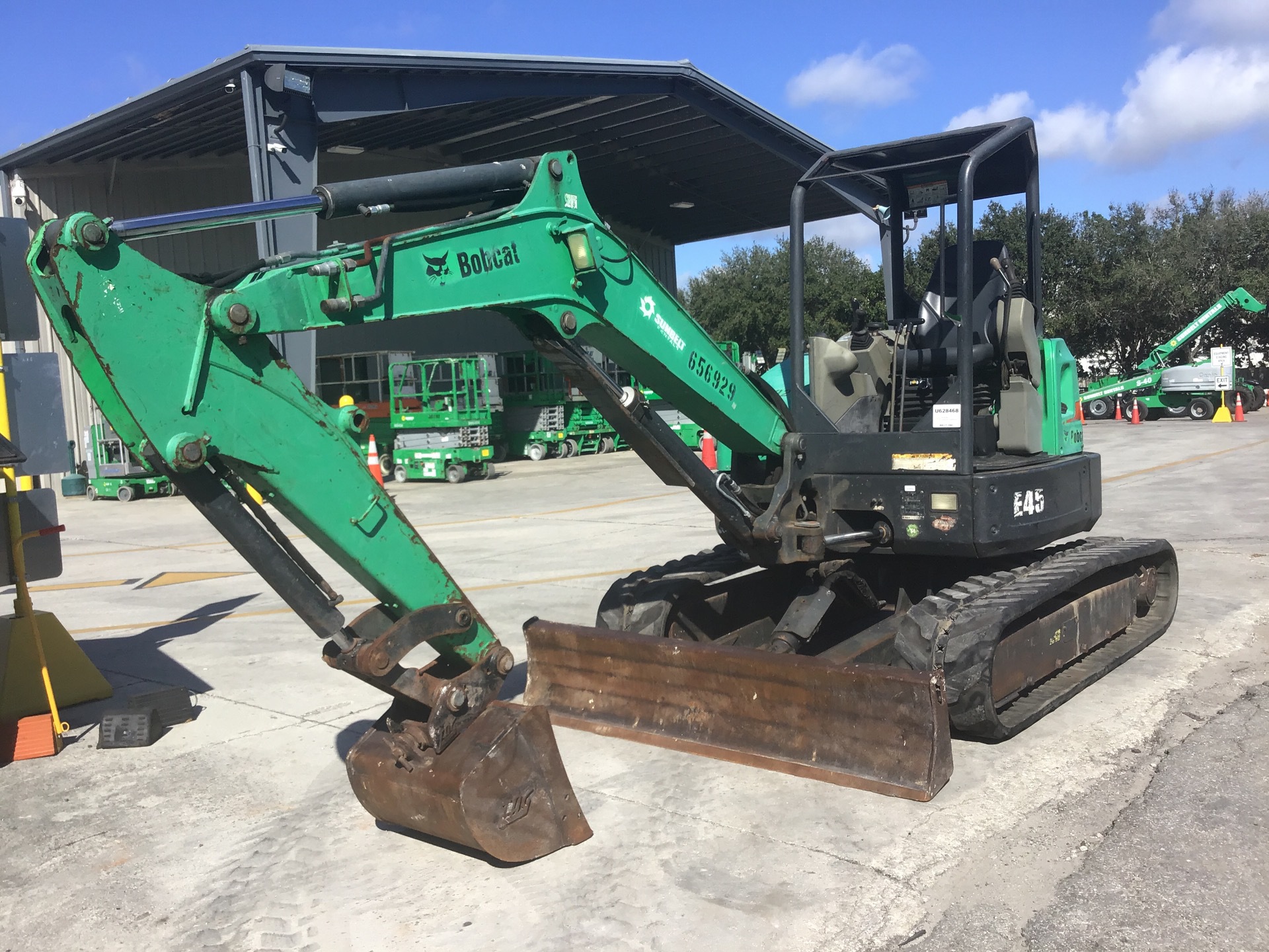 2014 Bobcat E45 Mini Excavator