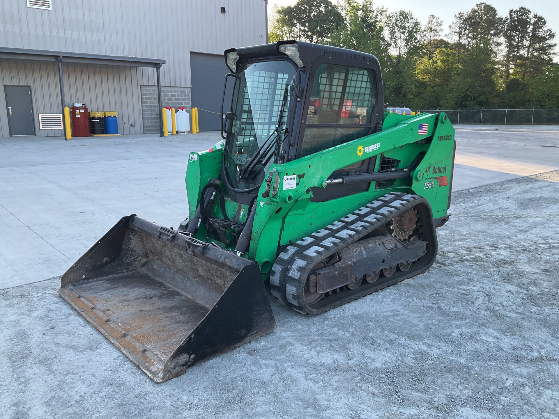 2017 Bobcat T550 Compact Track Loader