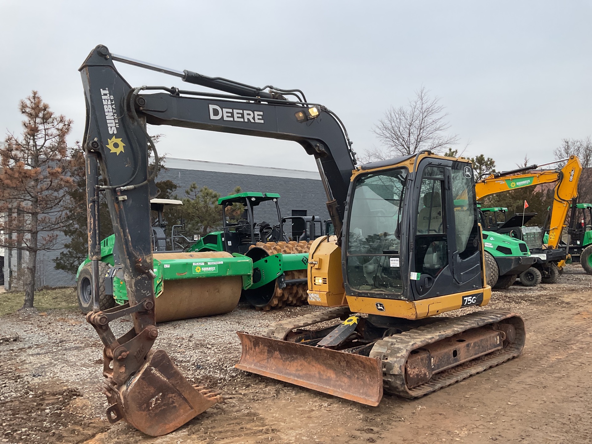 2016 John Deere 75G Mini Excavator