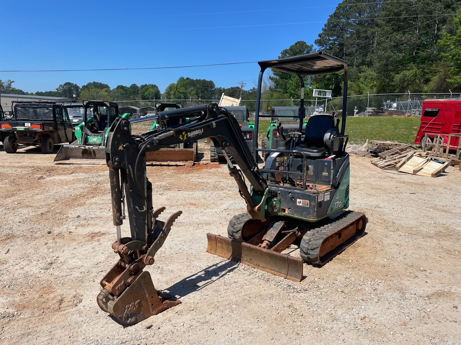 2013 John Deere 17D Mini Excavator