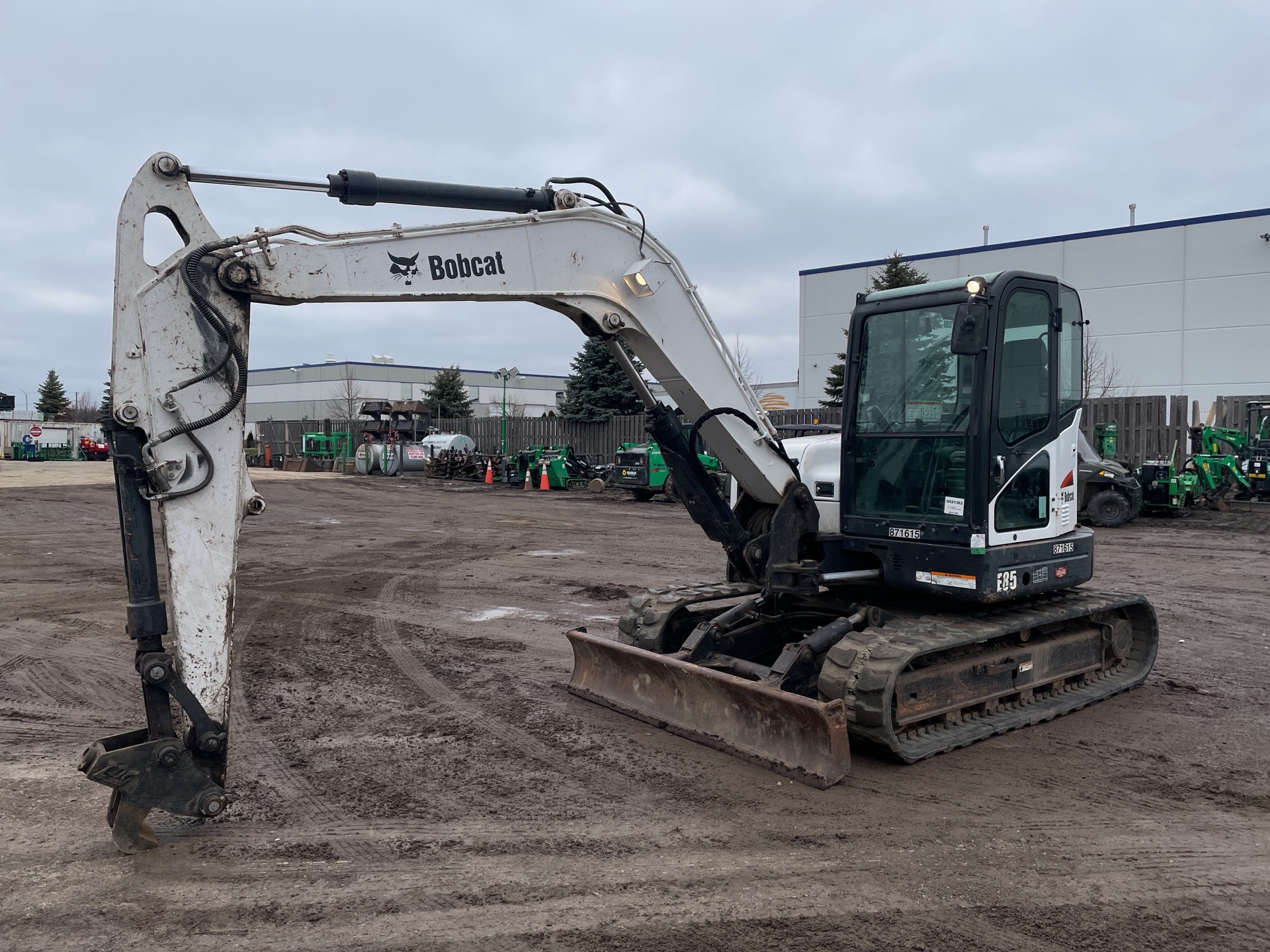 2016 Bobcat E85 Mini Excavator