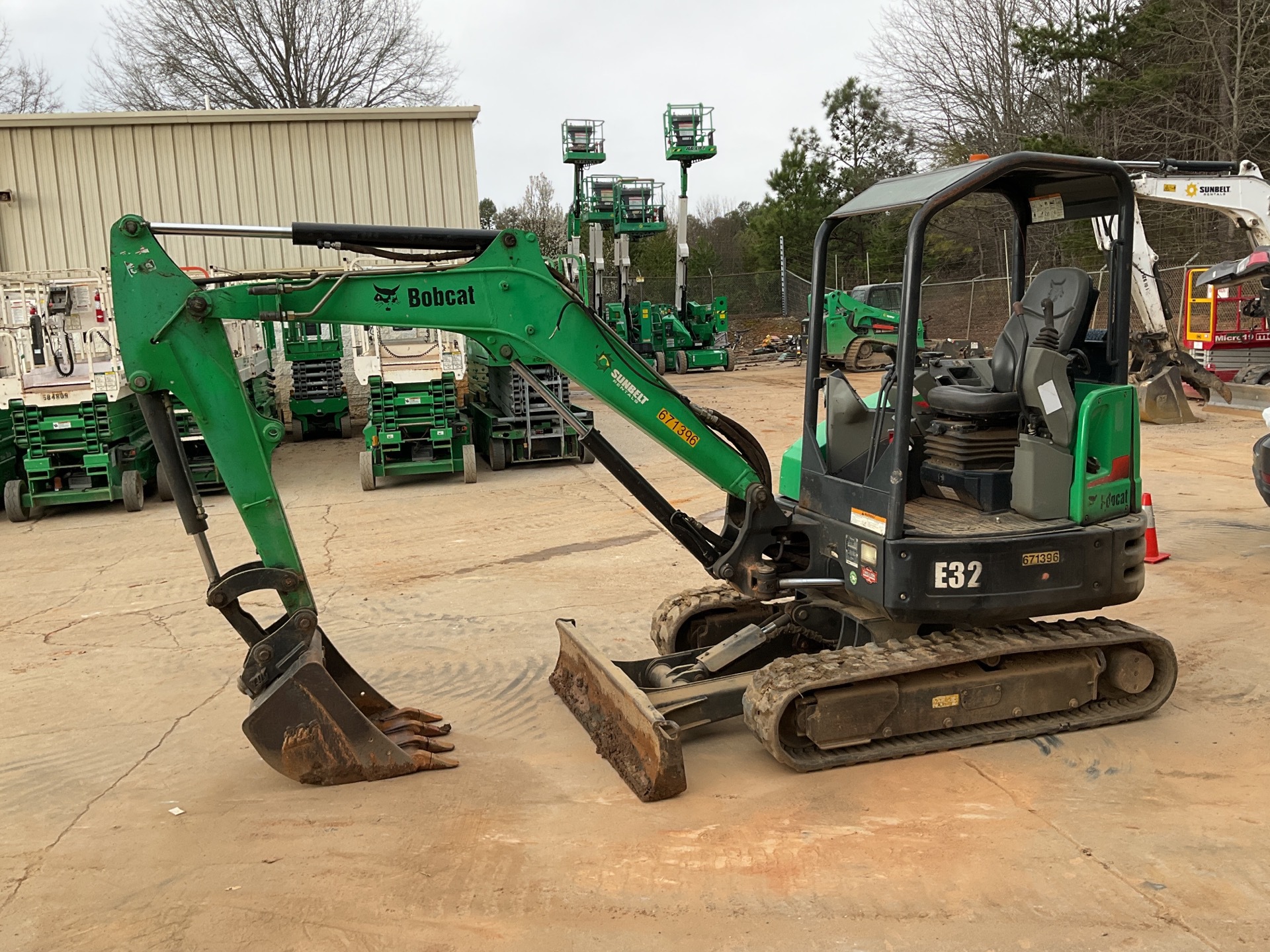 2014 Bobcat E32 Mini Excavator