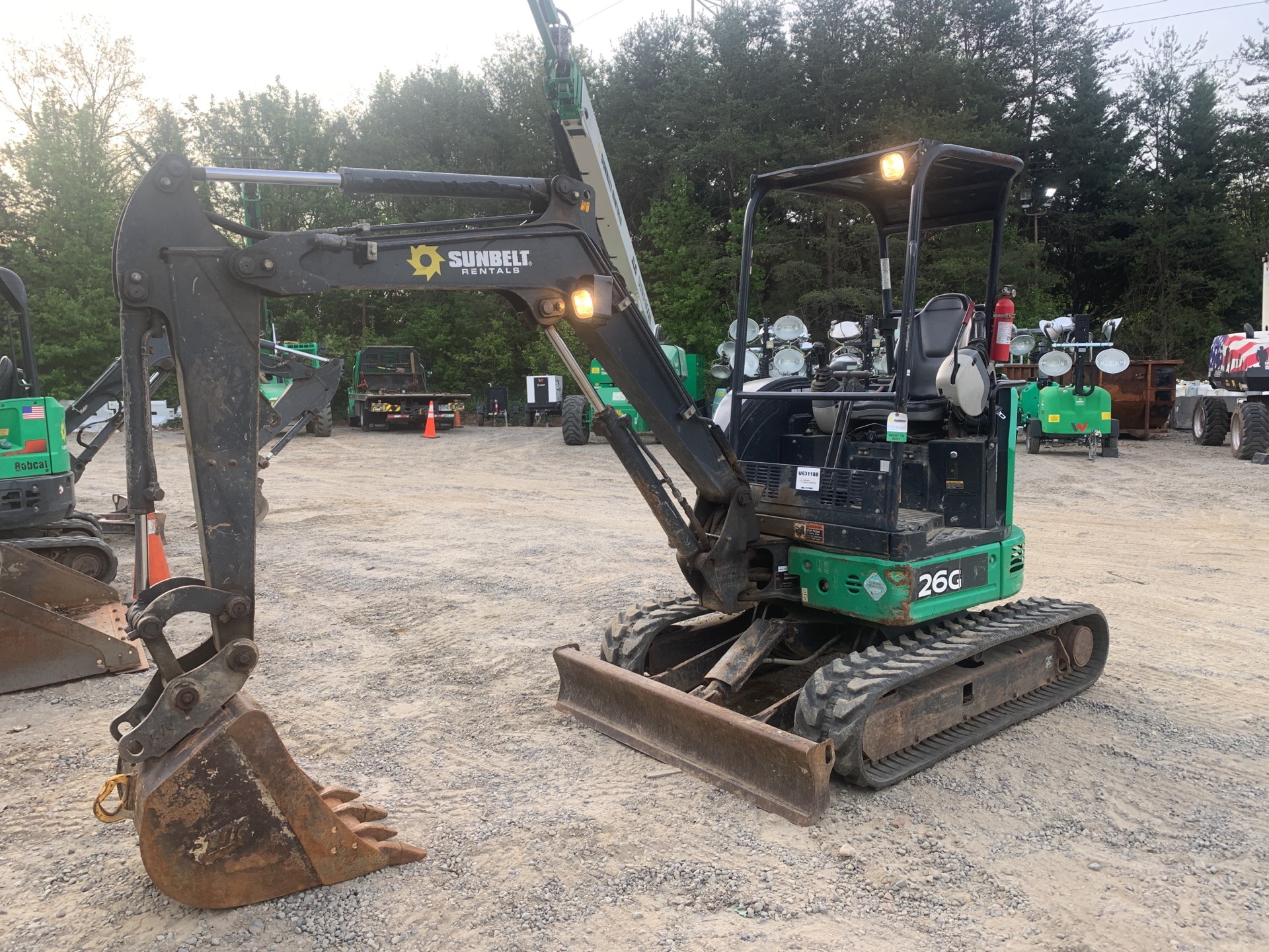 2016 John Deere 26G Mini Excavator