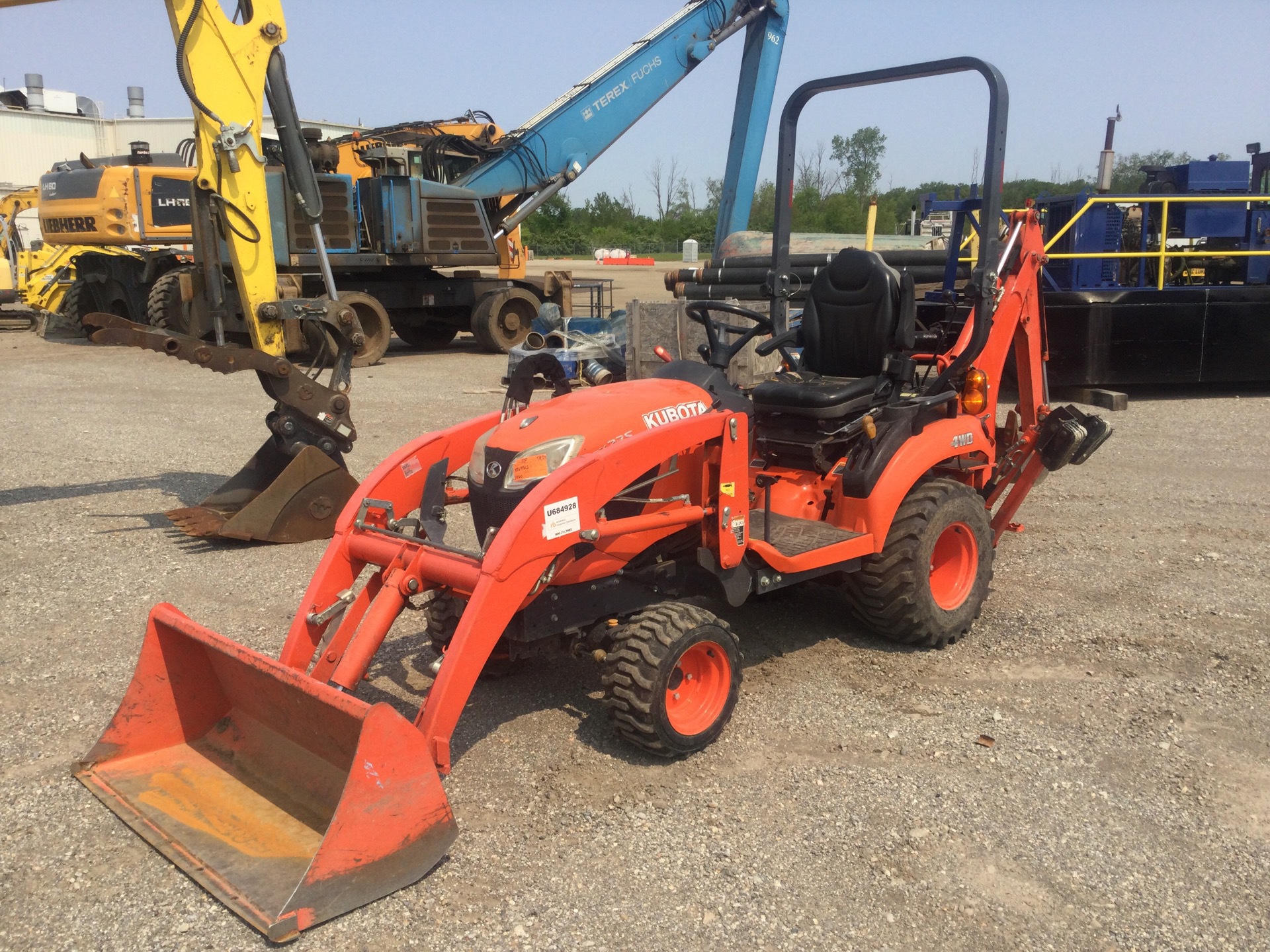 2019 Kubota BX23S 4x4 Backhoe Loader