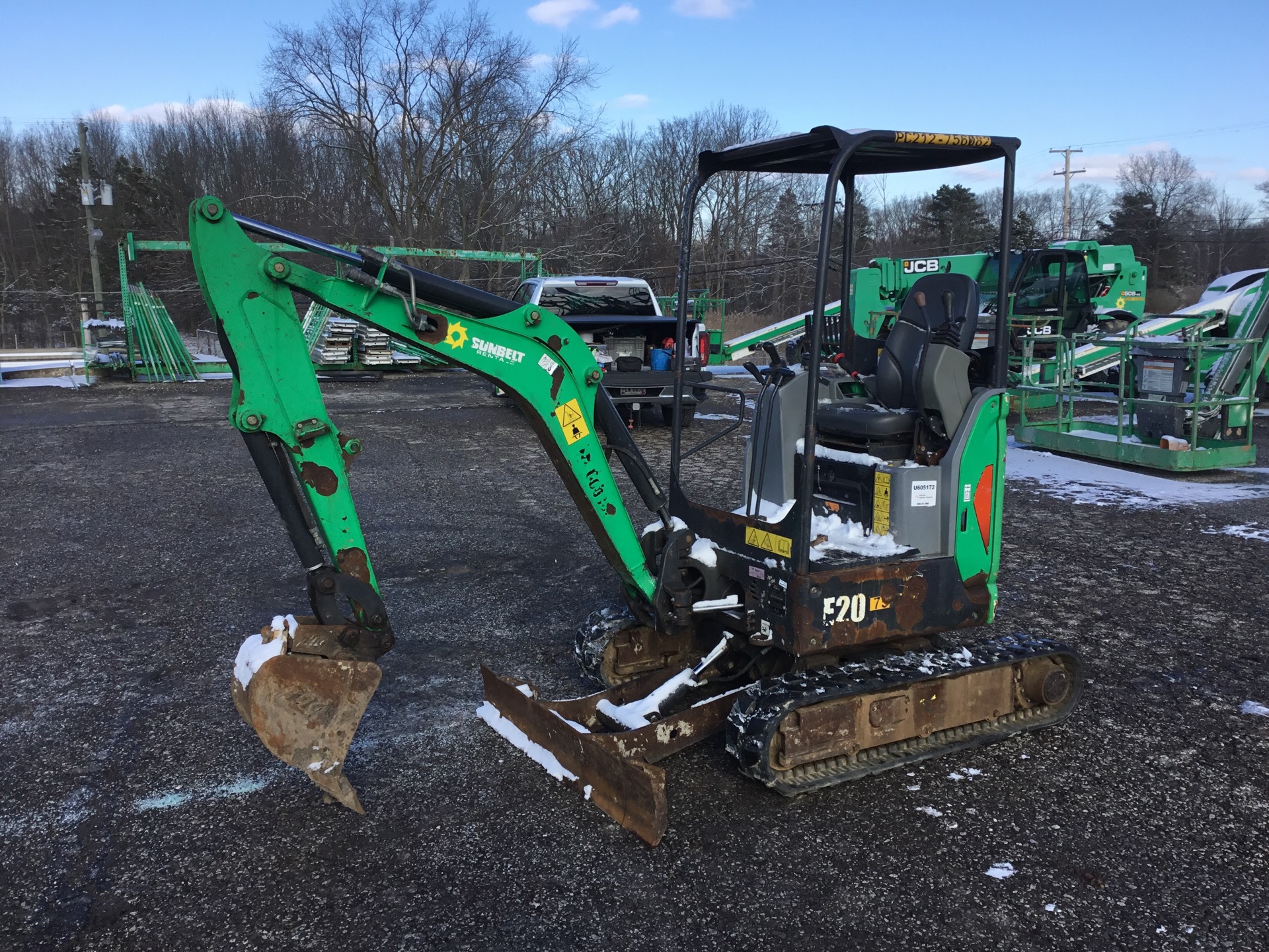 2015 Bobcat E20 Mini Excavator