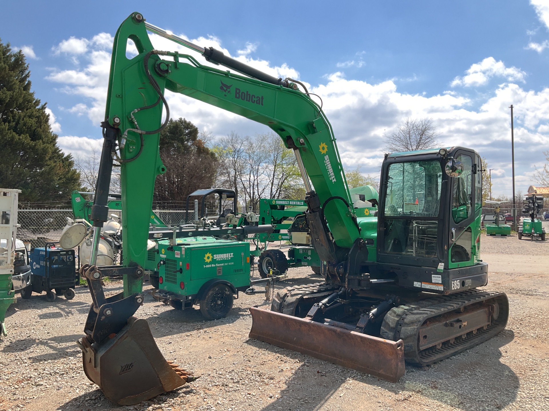 2016 Bobcat E85 Mini Excavator