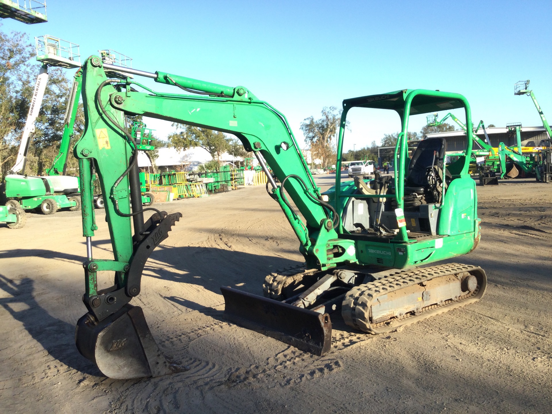 2015 Takeuchi TB240 Mini Excavator