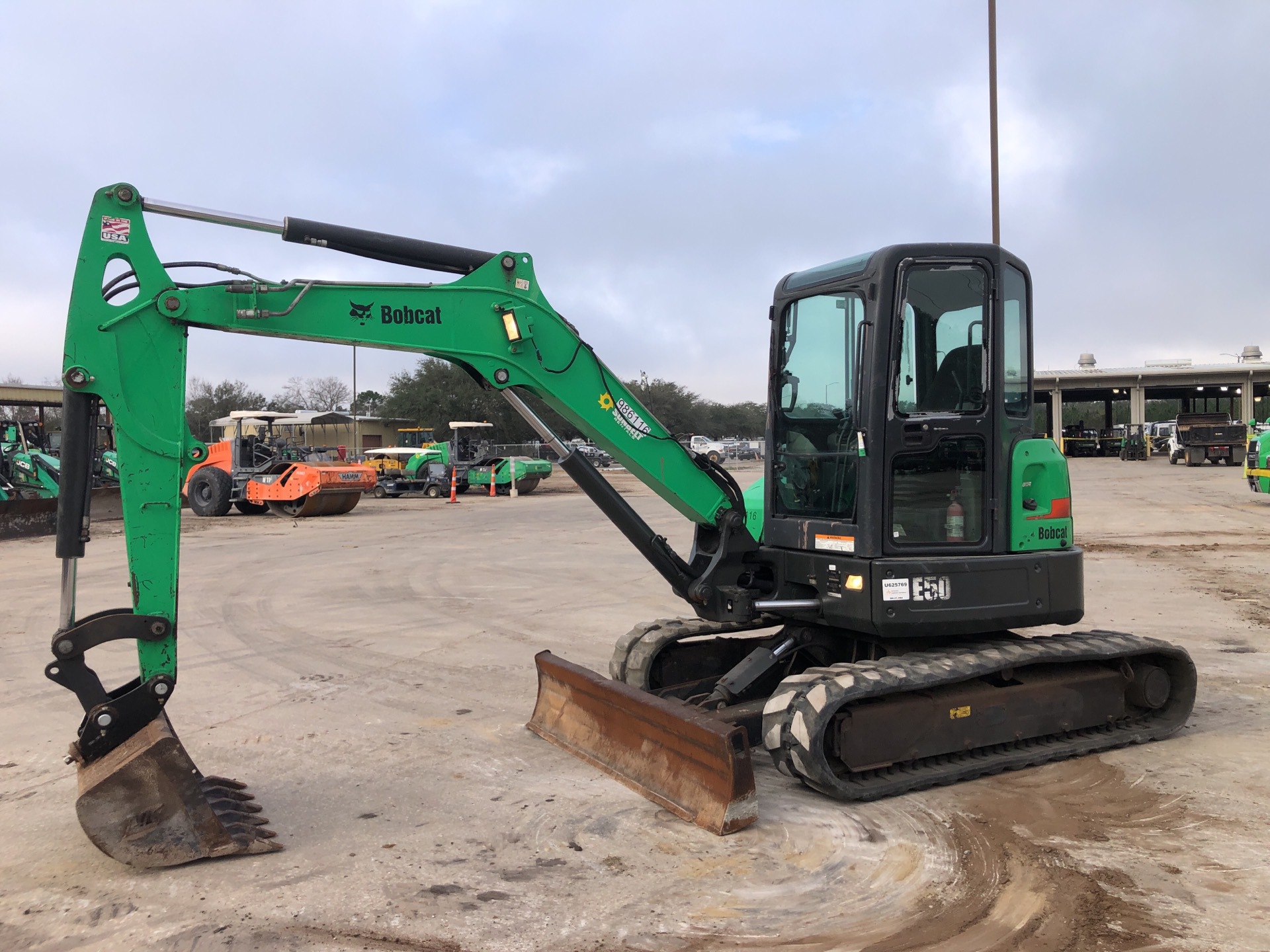 2017 Bobcat E50 Mini Excavator