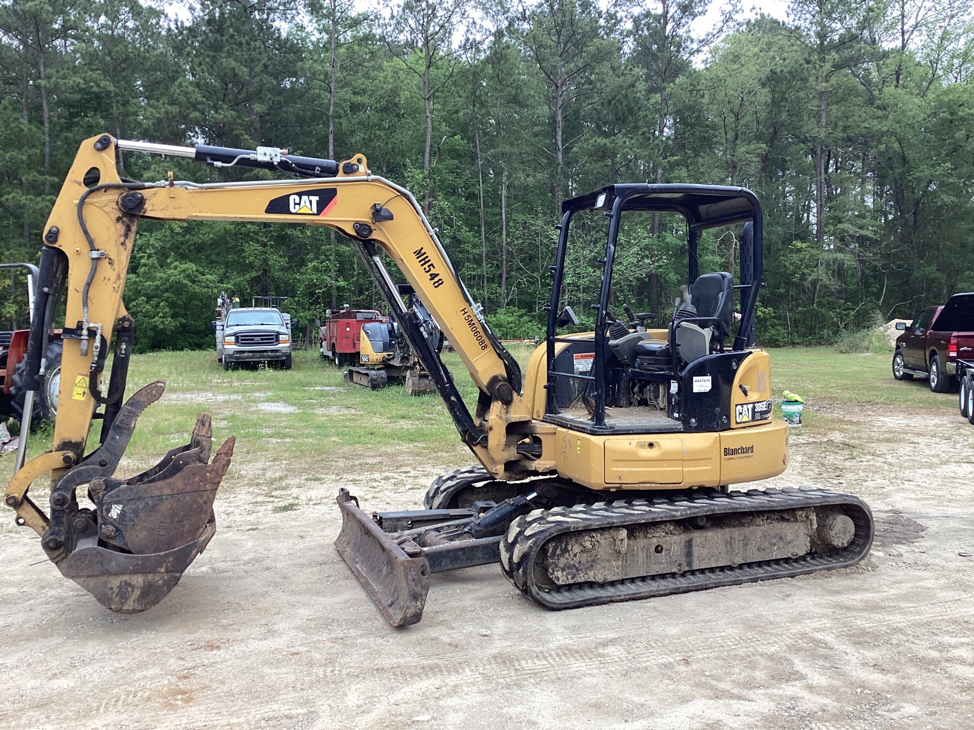 2018 Cat 305E2CR Mini Excavator