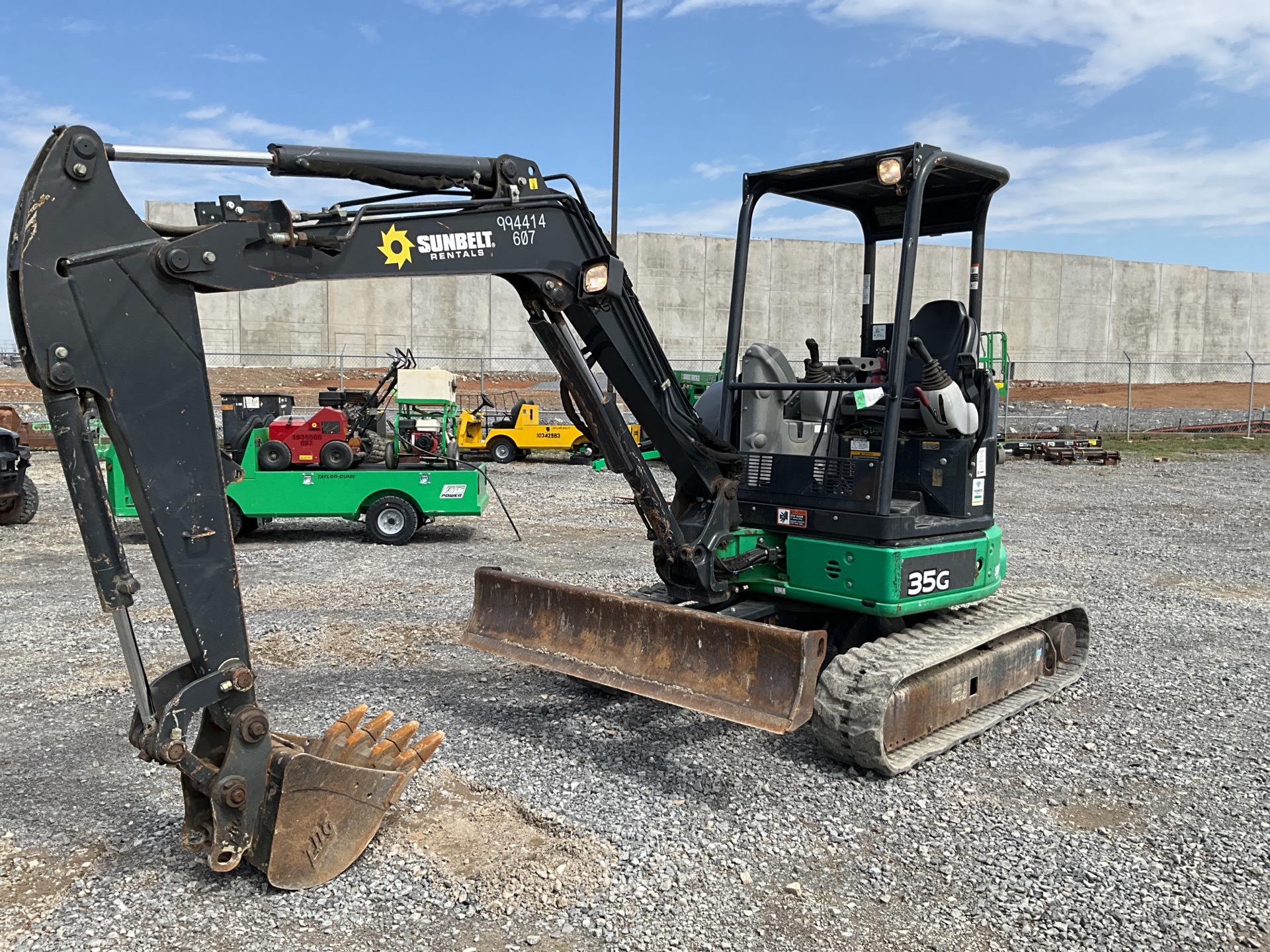 2017 John Deere 35G Mini Excavator