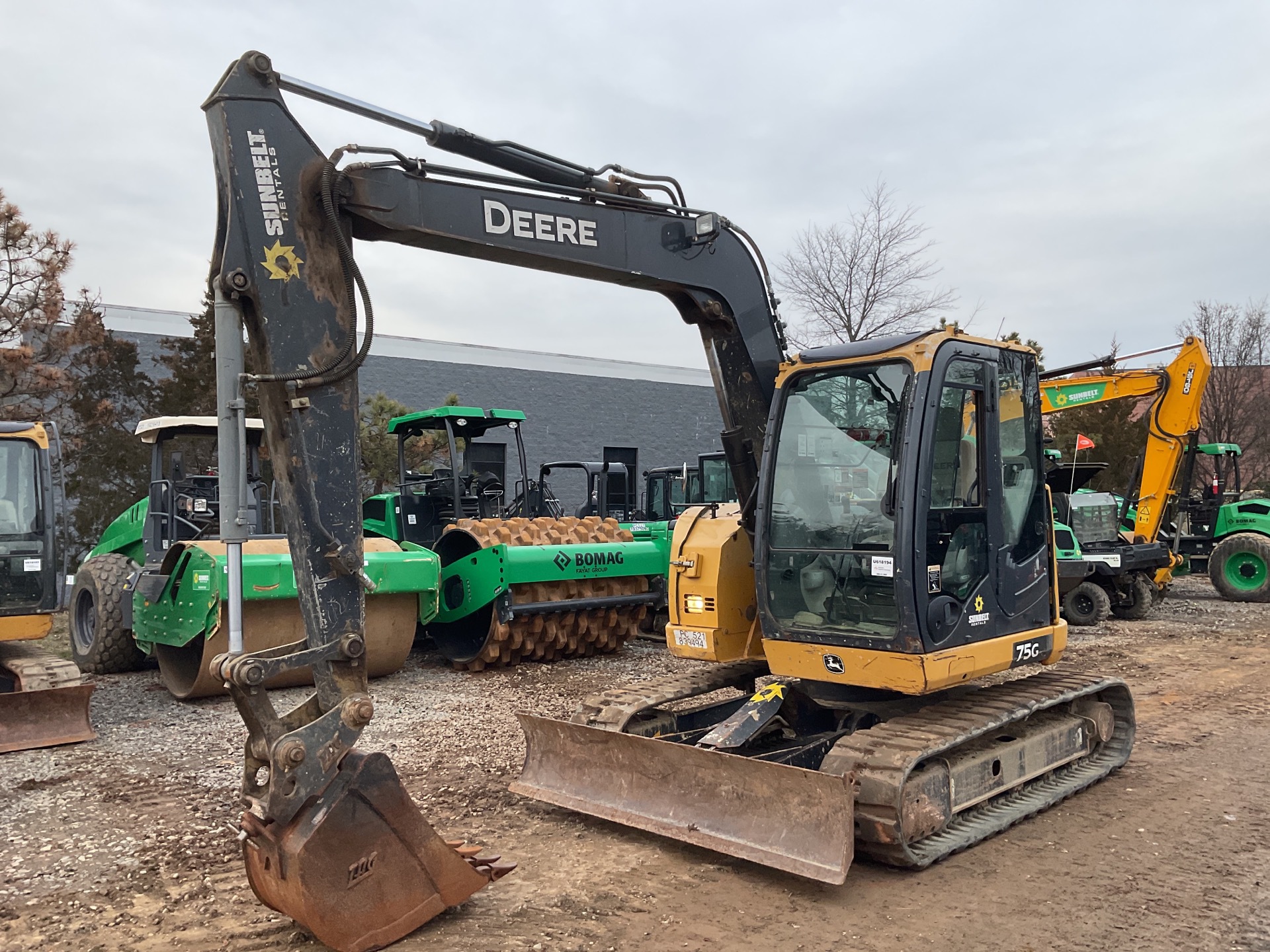 2016 John Deere 75G Mini Excavator