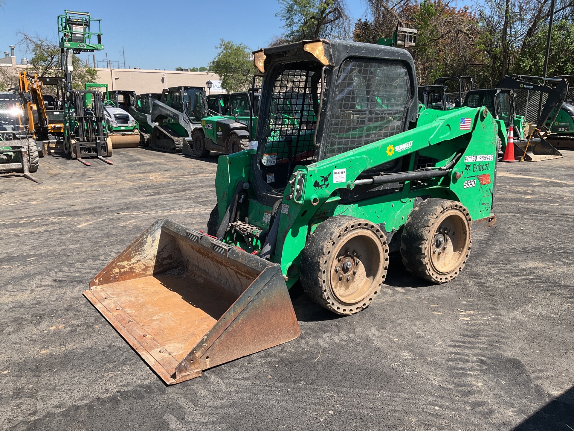 2017 Bobcat S550 Skid Steer Loader