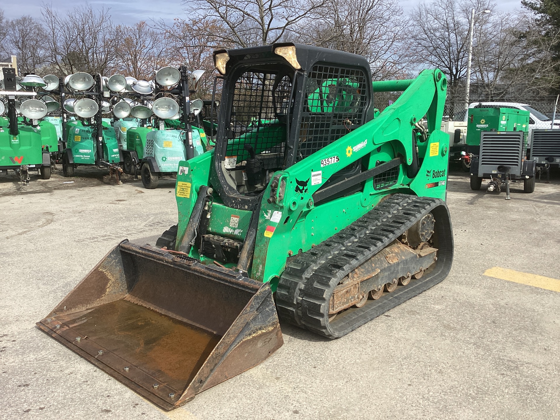 2016 Bobcat T740 Compact Track Loader