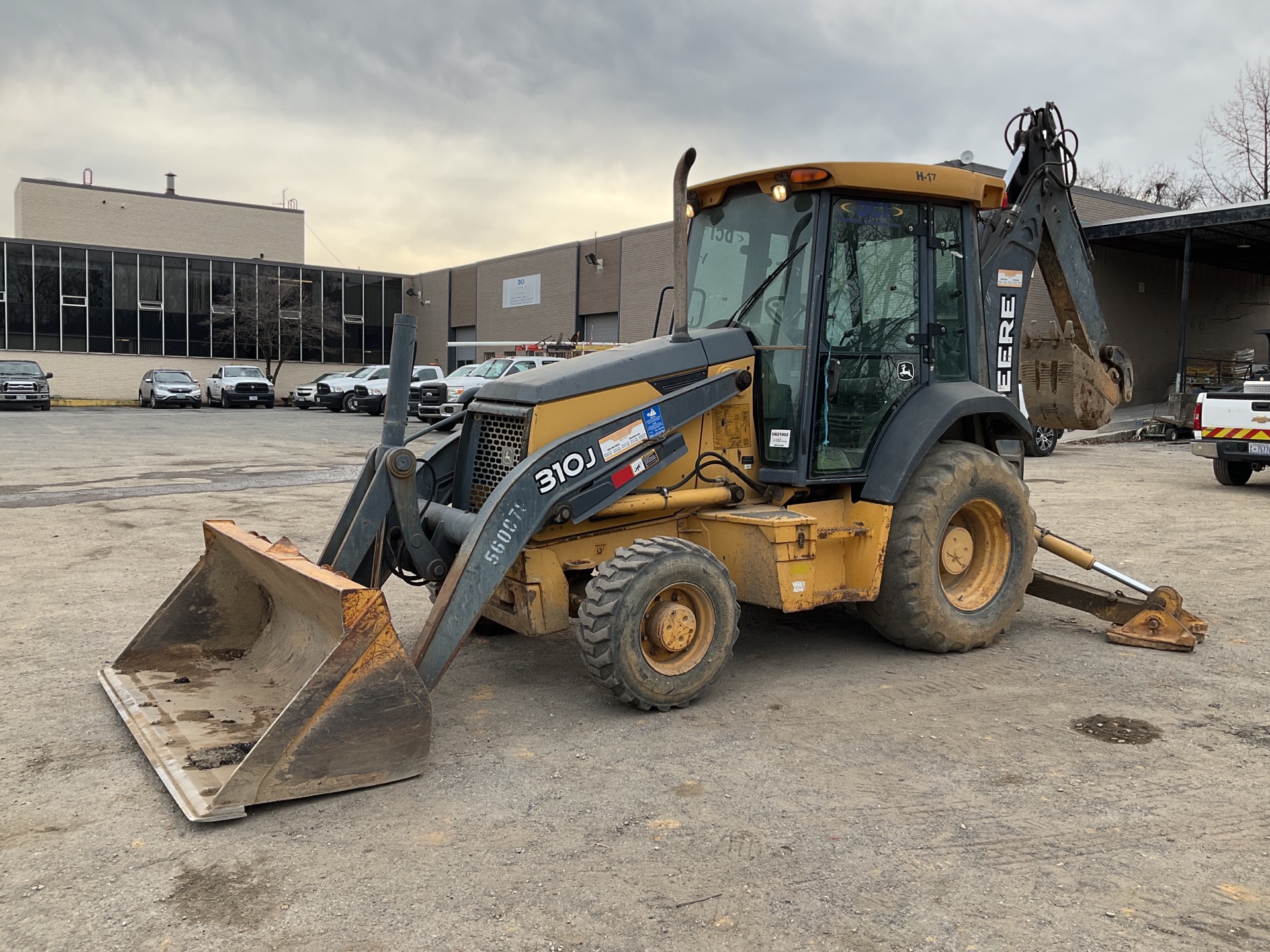 2007 John Deere 310J 4x4 Backhoe Loader