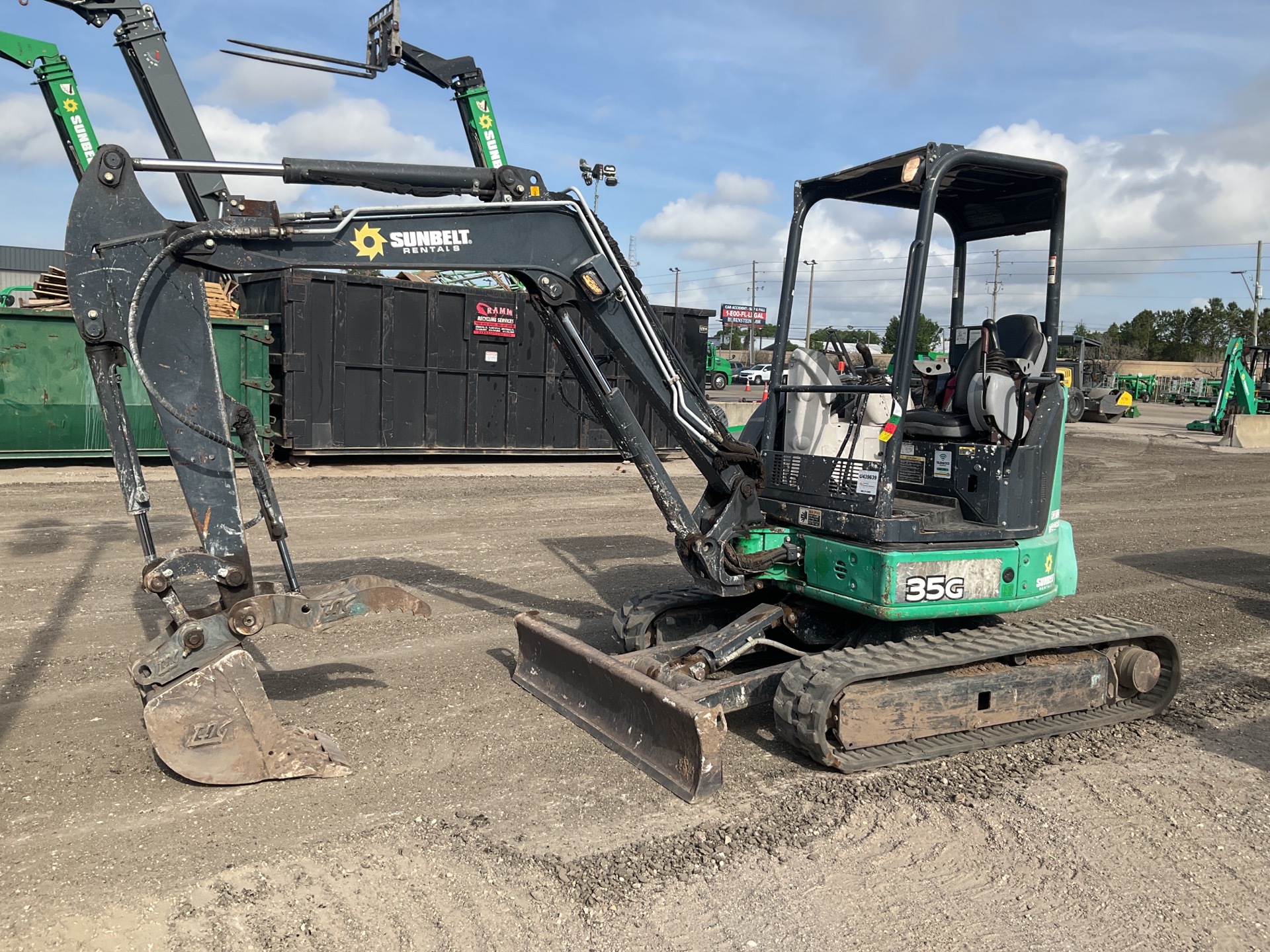 2015 John Deere 35G Mini Excavator