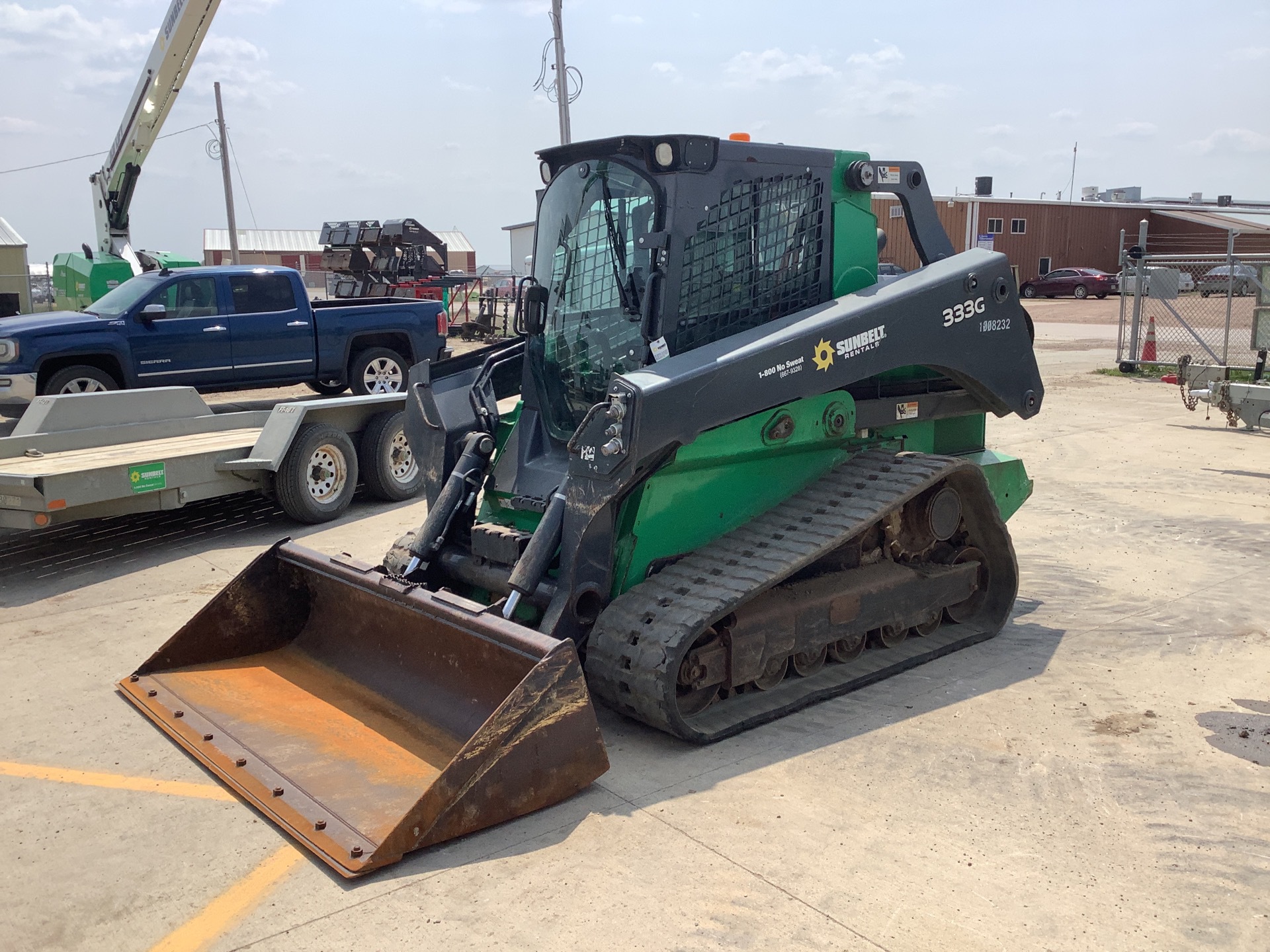 2017 John Deere 333G Compact Track Loader