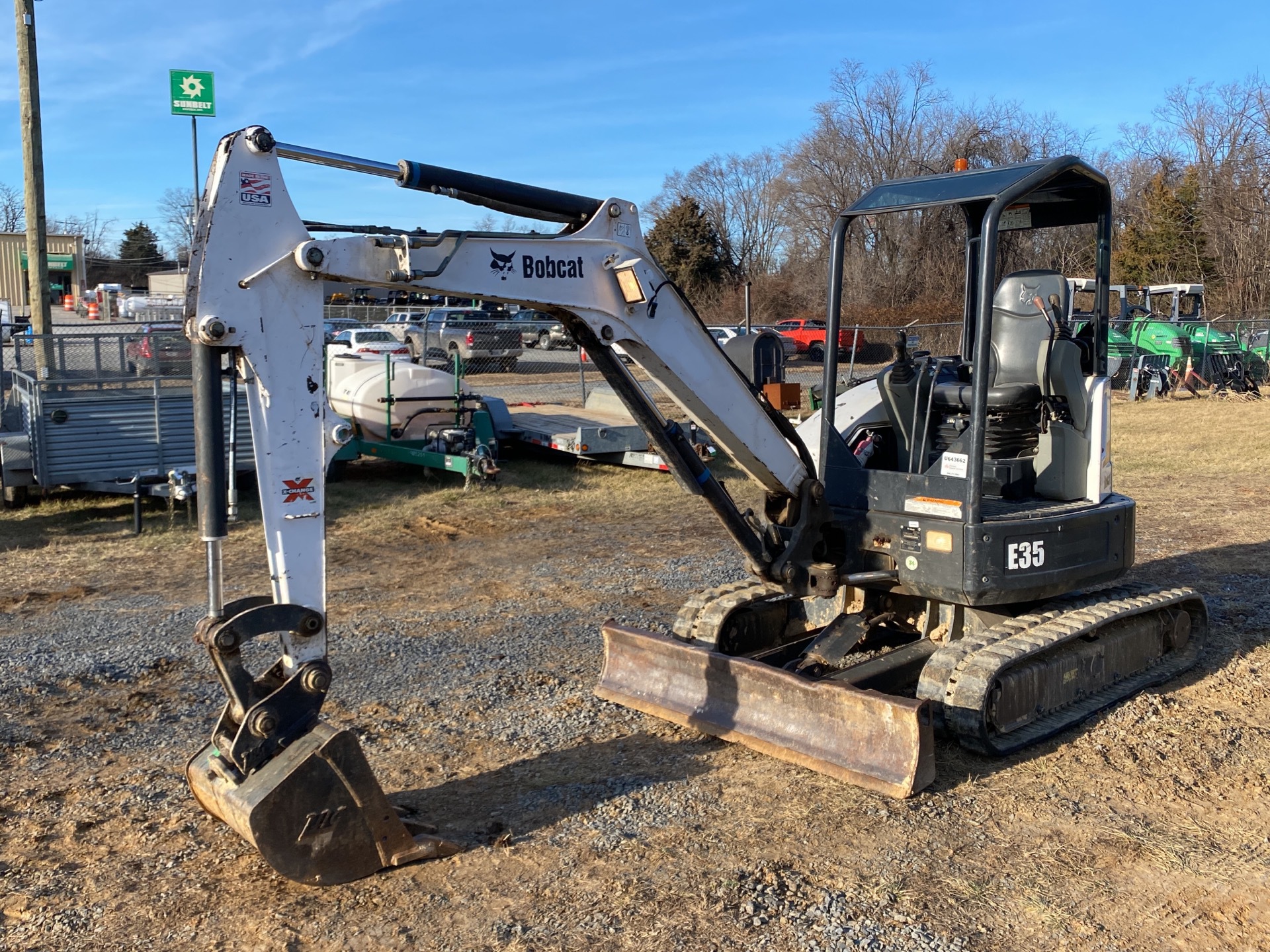 2013 Bobcat E35 Mini Excavator