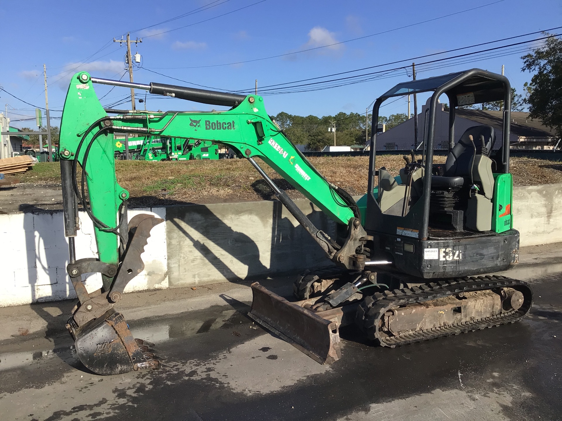 2016 Bobcat E32i Mini Excavator