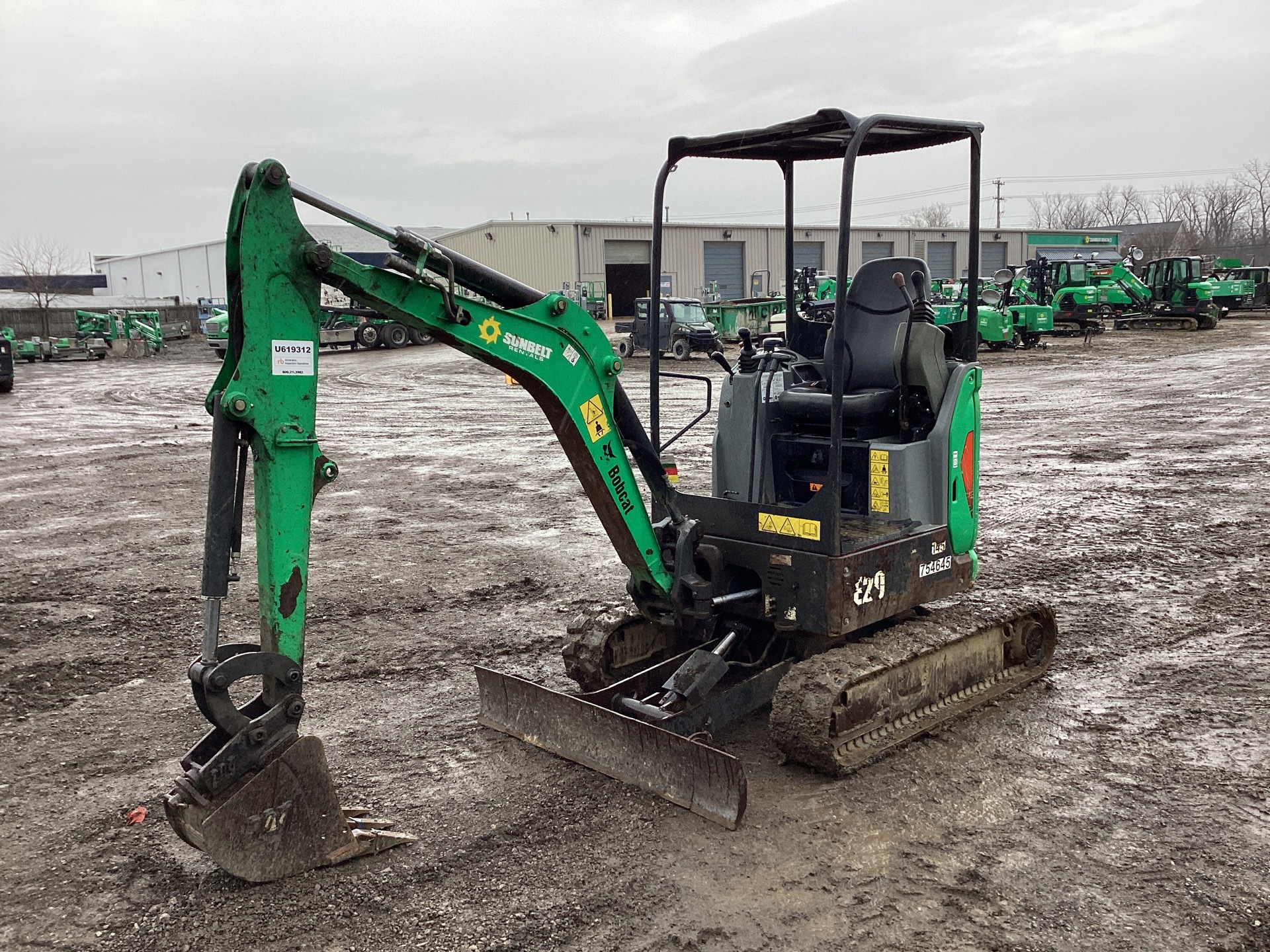 2015 Bobcat E20 Mini Excavator